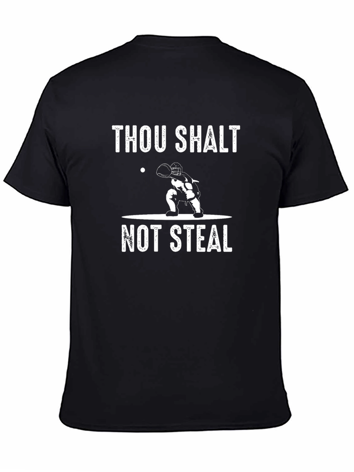 Thou Shalt Not Steal Baseball Graphic Tee