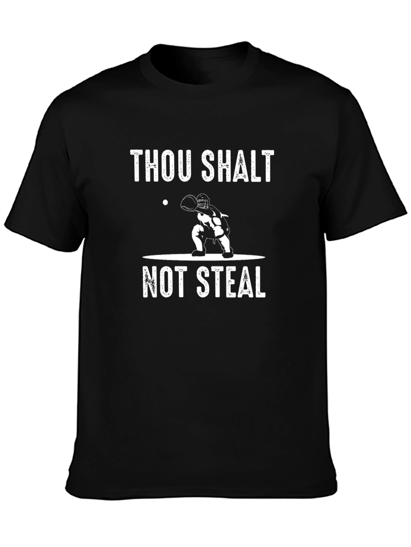 Thou Shalt Not Steal Baseball Graphic Tee