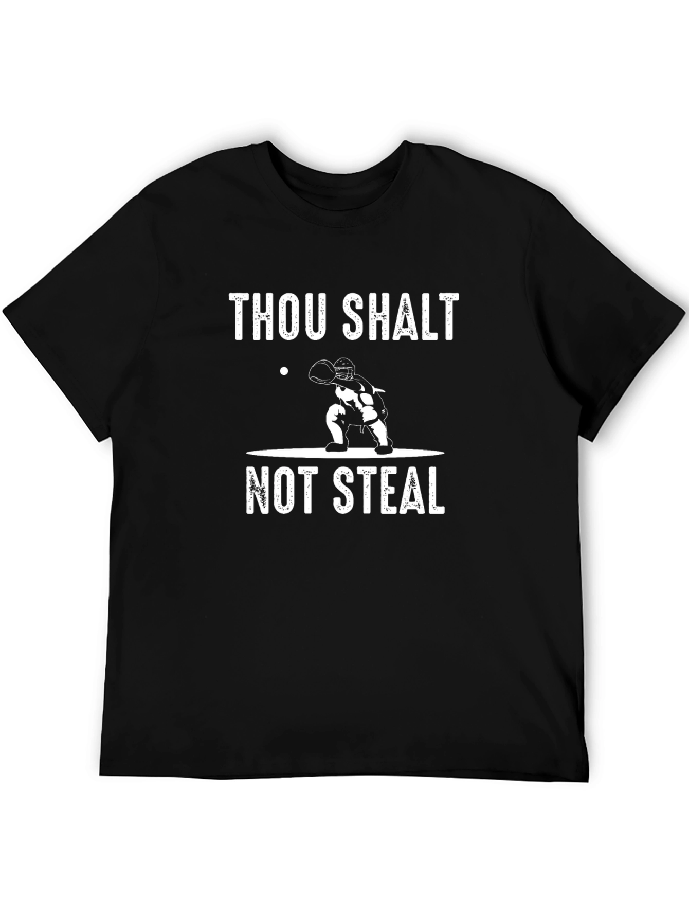 Thou Shalt Not Steal Baseball Graphic Tee