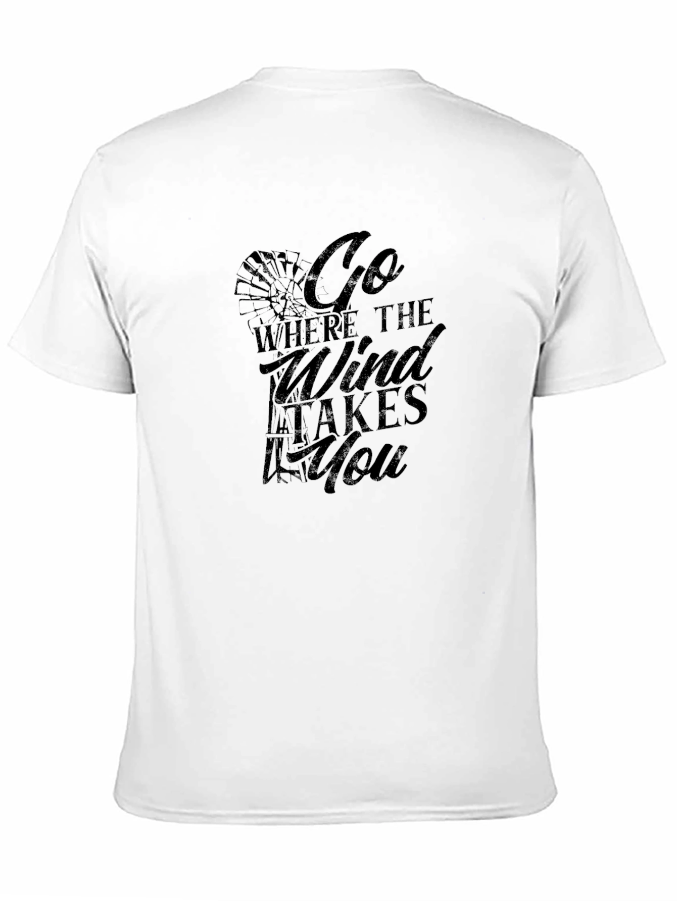 Go Where The Wind Takes You Graphic Tee