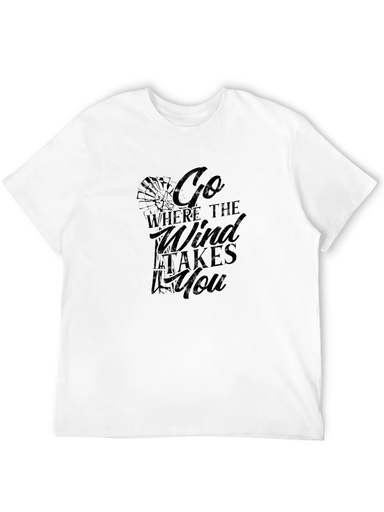 Go Where The Wind Takes You Graphic Tee