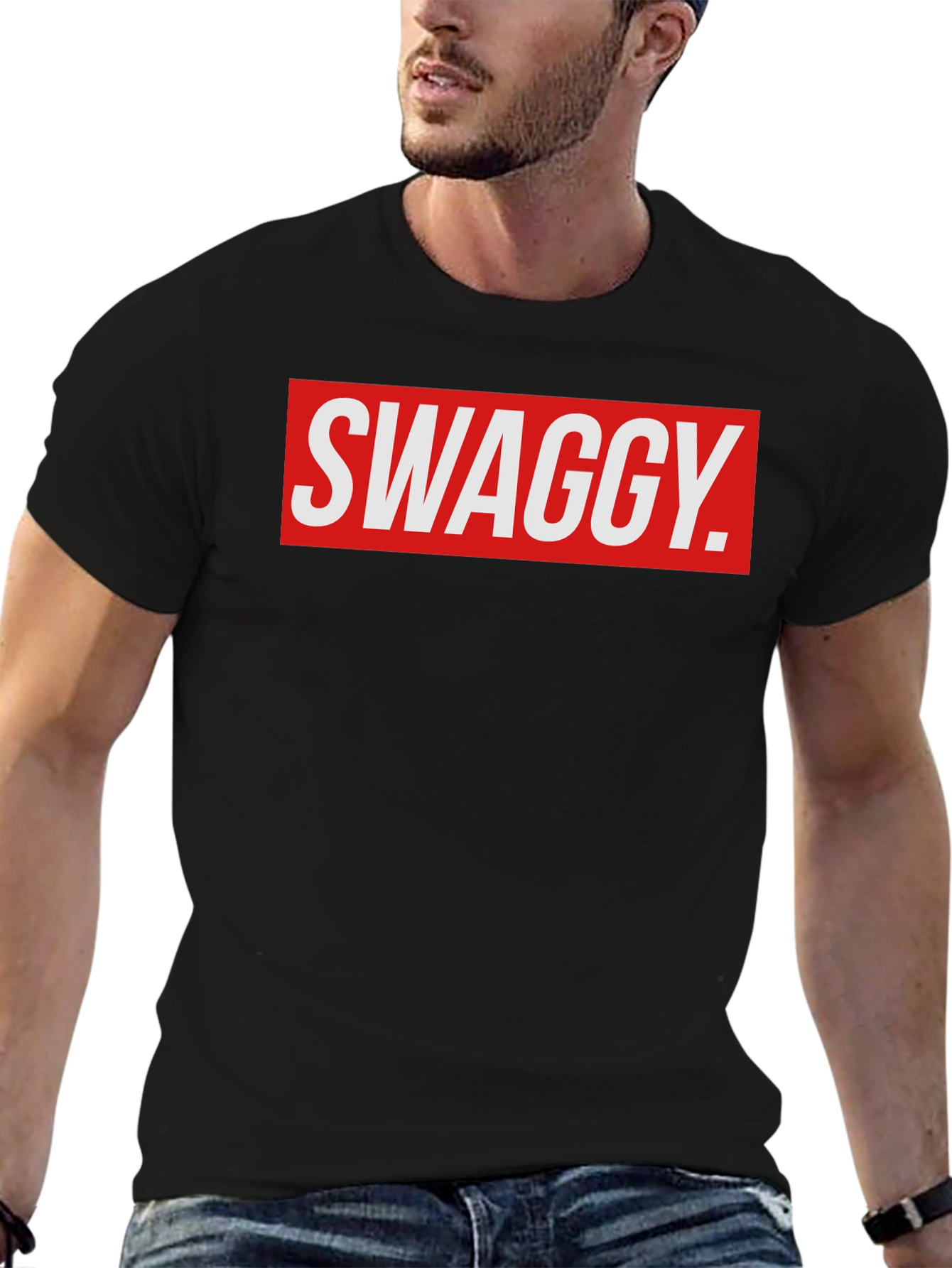 Swaggy Graphic Tee - Bold Statement Shirt