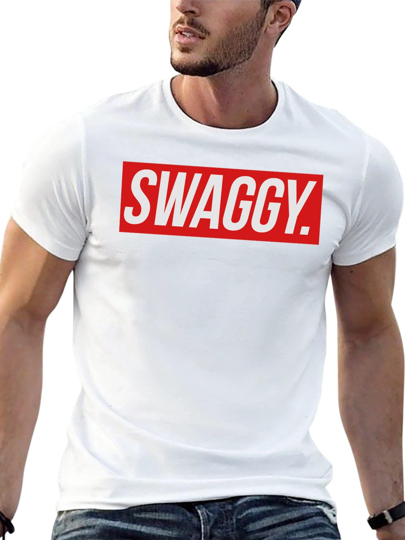Swaggy Graphic Tee - Bold Statement Shirt