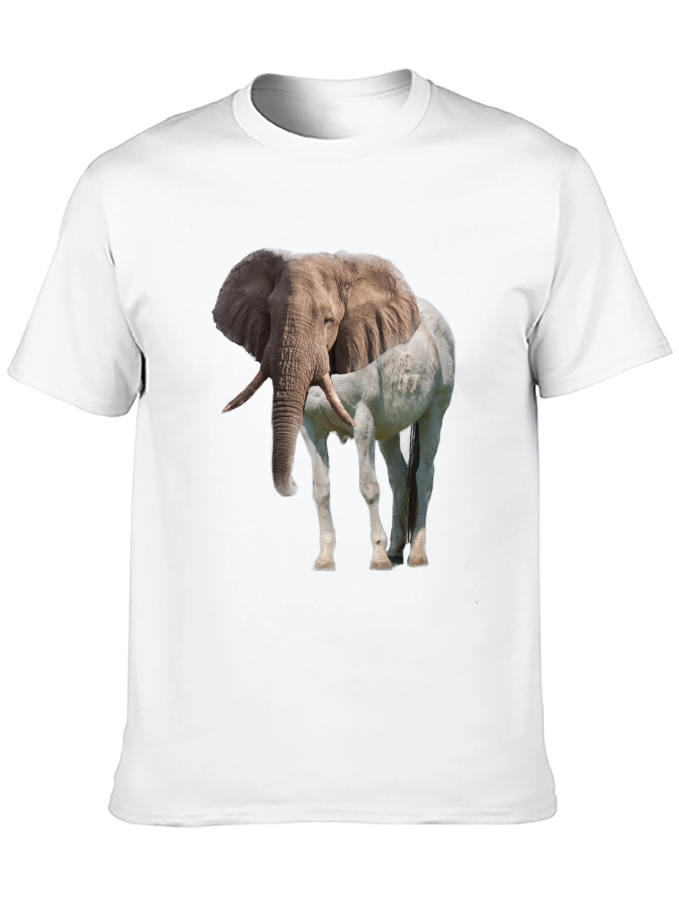 Elephant Horse Graphic Tee