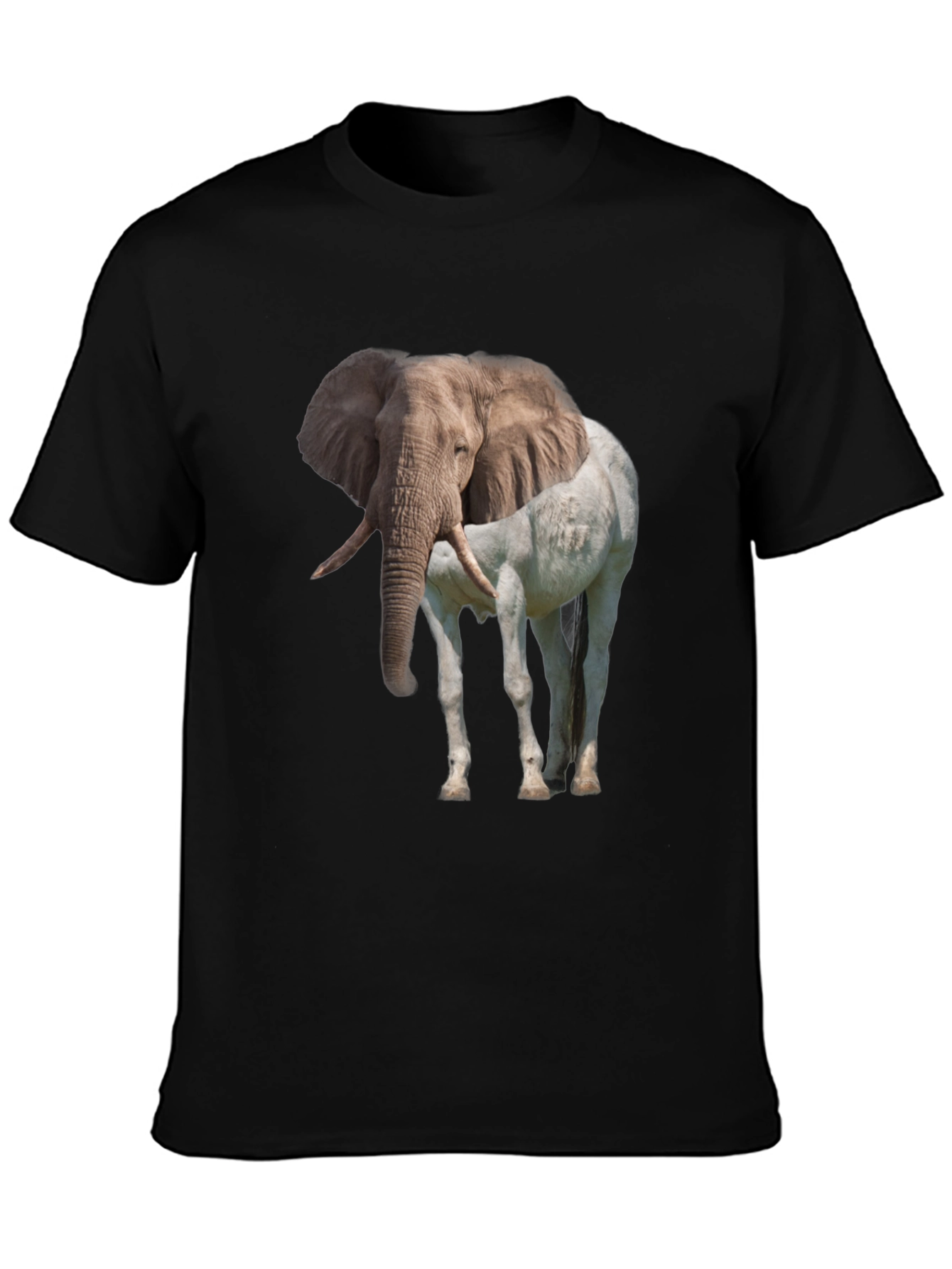 Elephant Horse Graphic Tee
