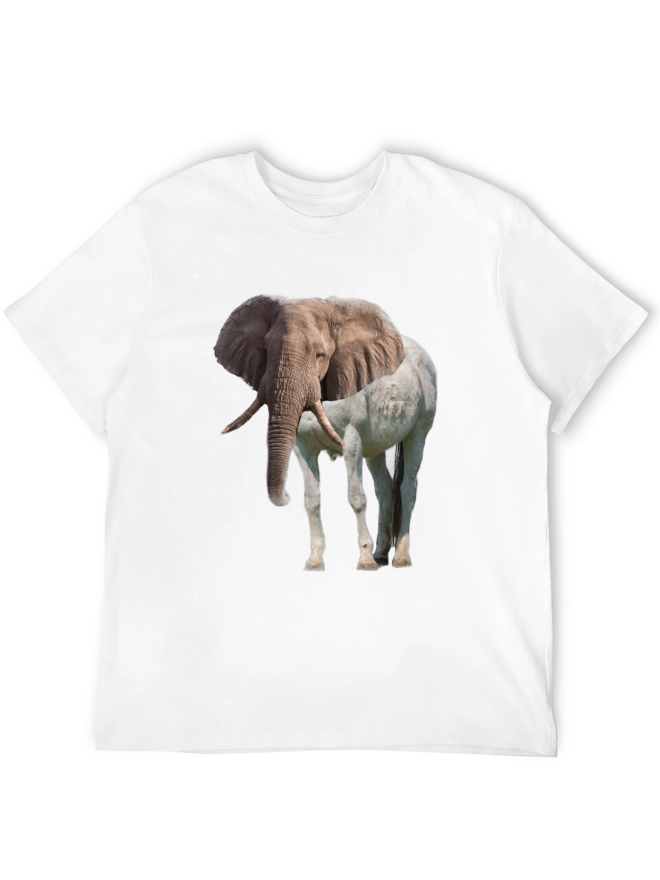 Elephant Horse Graphic Tee