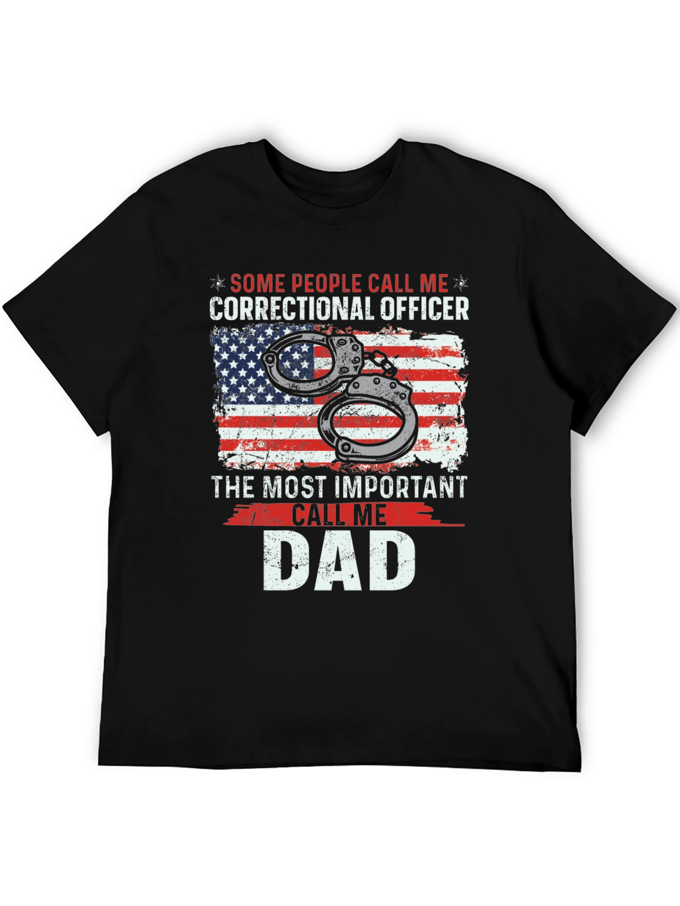 Correctional Officer Dad T-Shirt