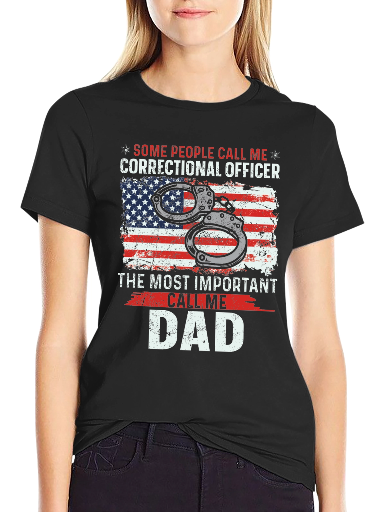 Correctional Officer Dad T-Shirt
