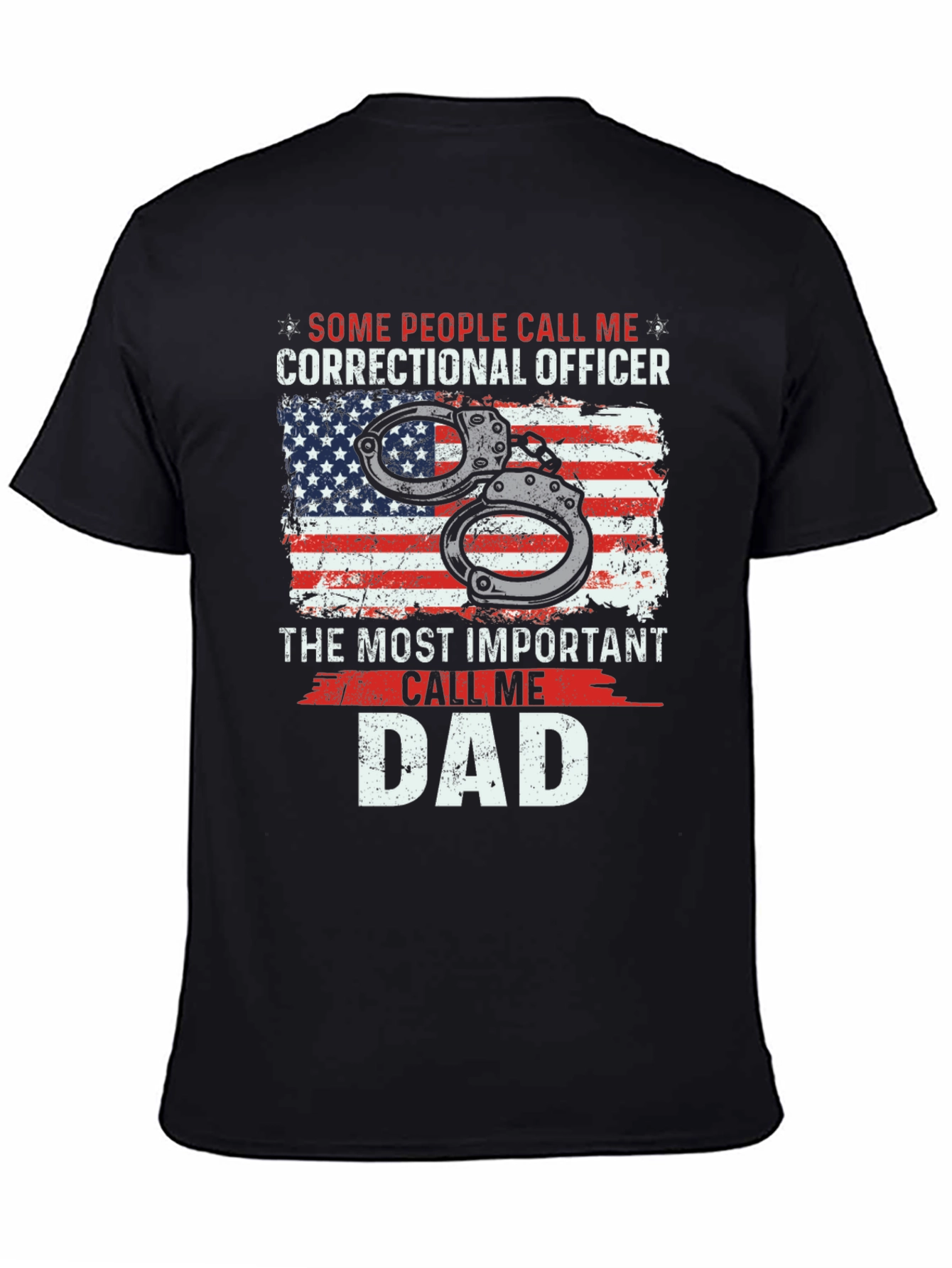Correctional Officer Dad T-Shirt