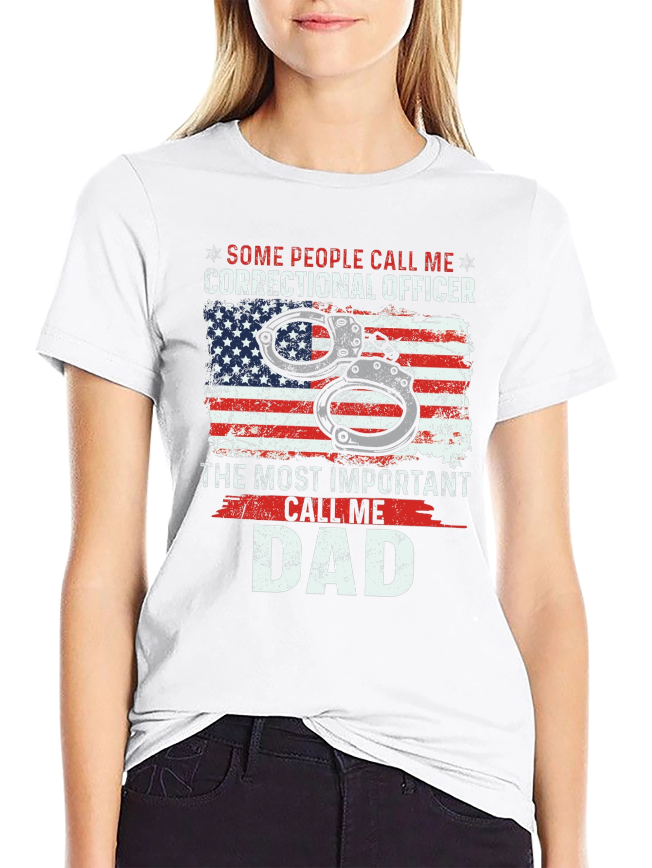 Correctional Officer Dad T-Shirt