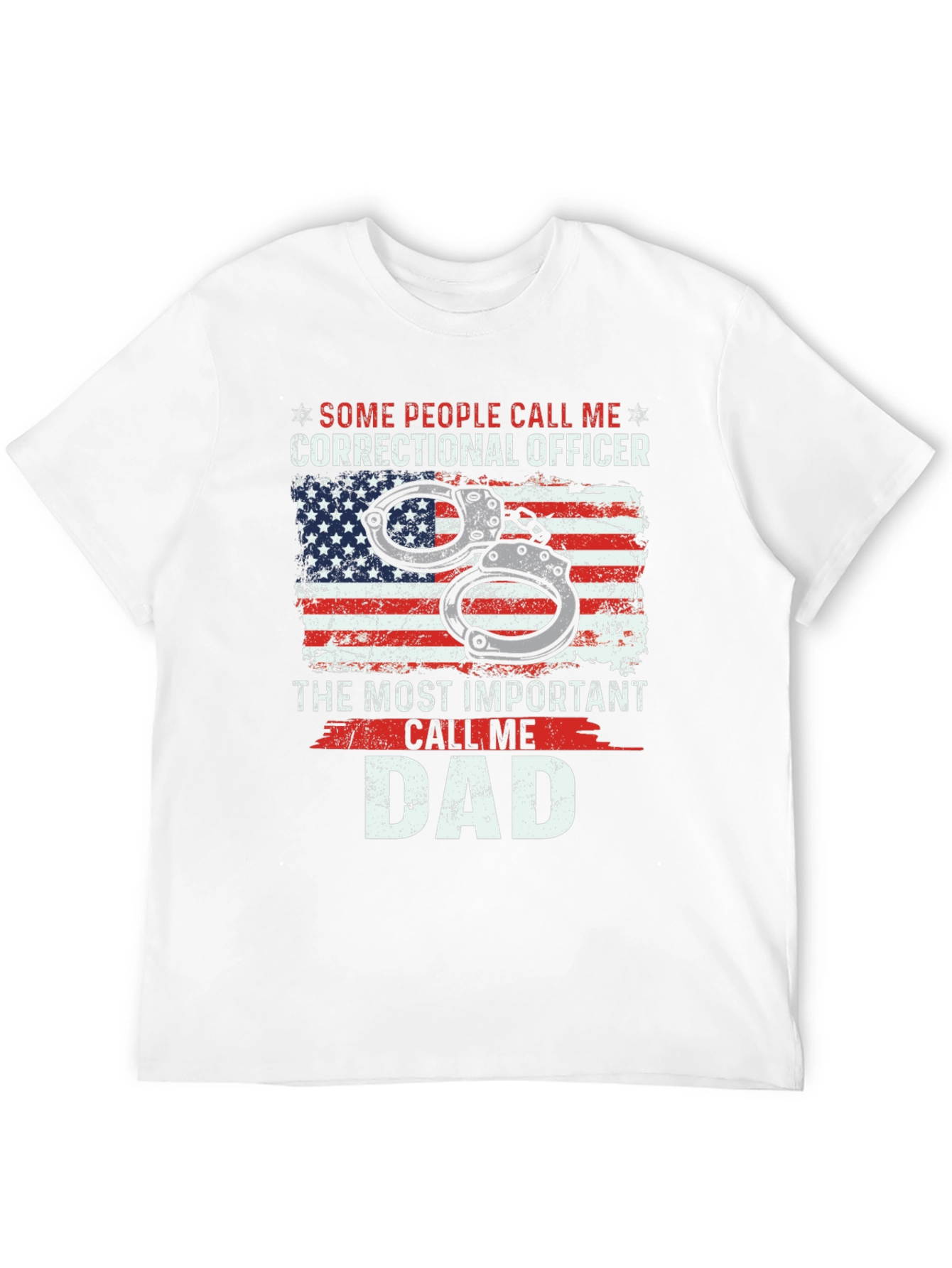 Correctional Officer Dad T-Shirt