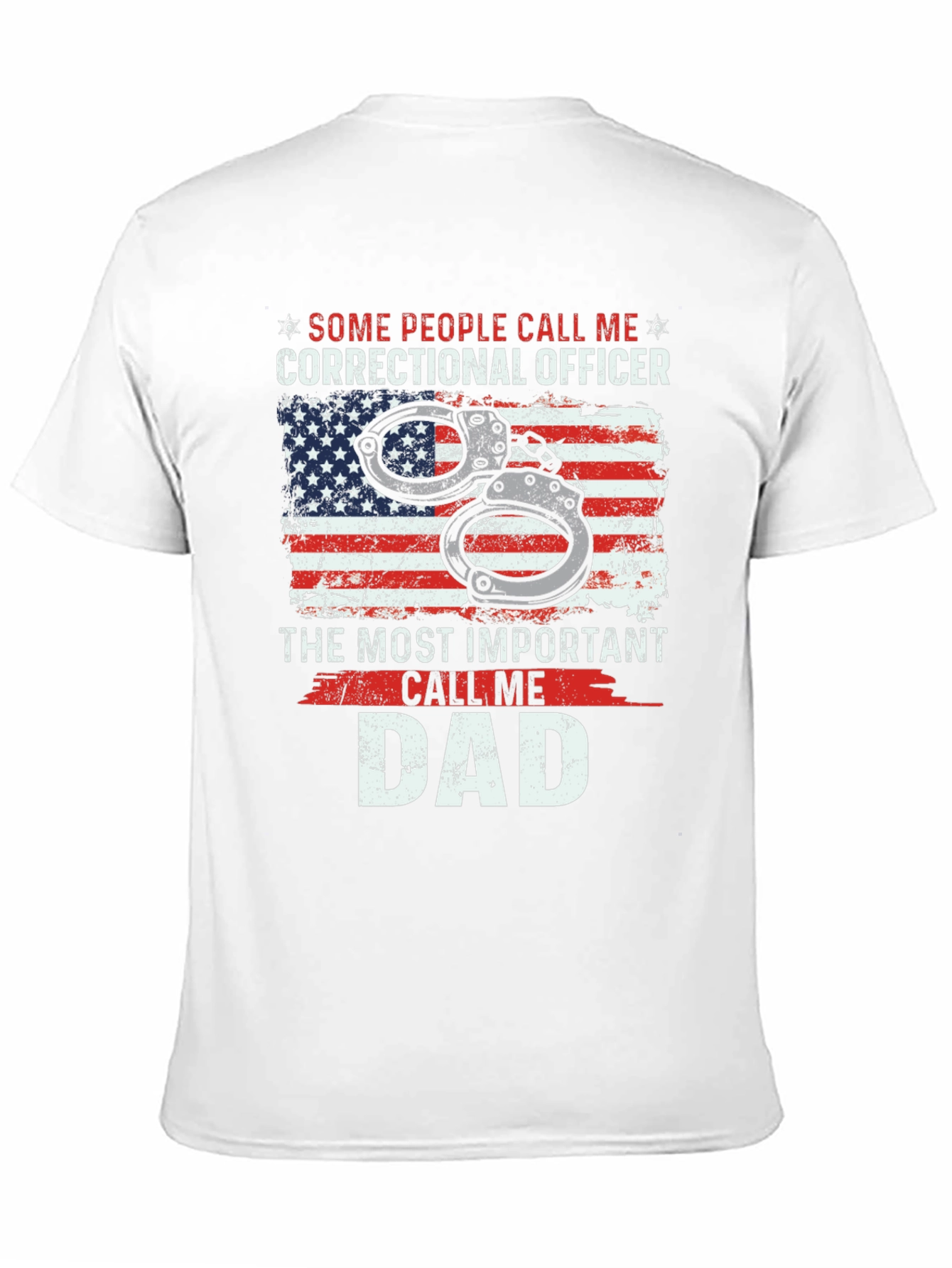 Correctional Officer Dad T-Shirt