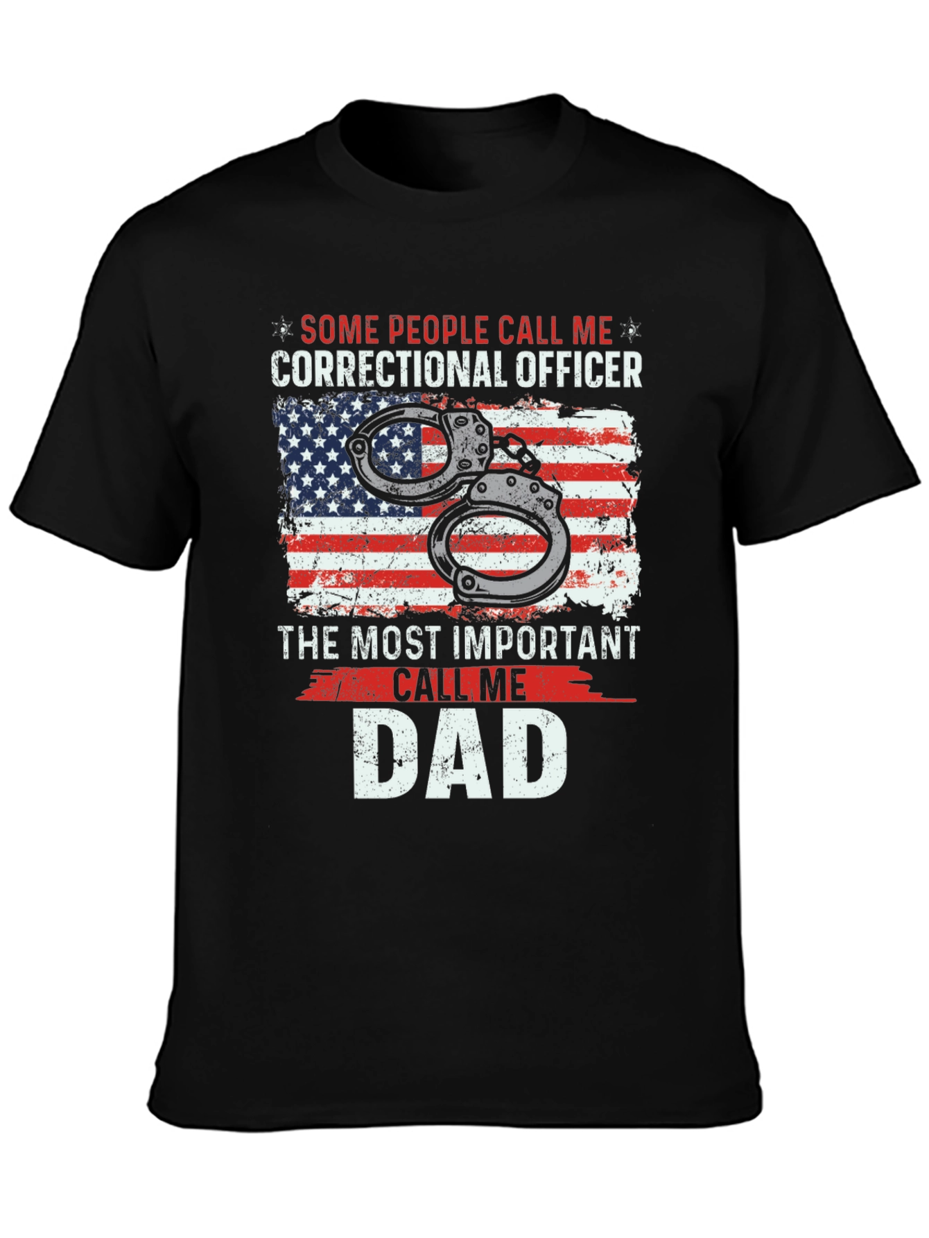 Correctional Officer Dad T-Shirt
