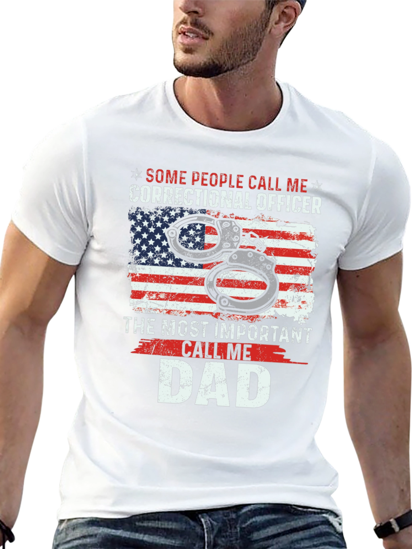 Correctional Officer Dad T-Shirt