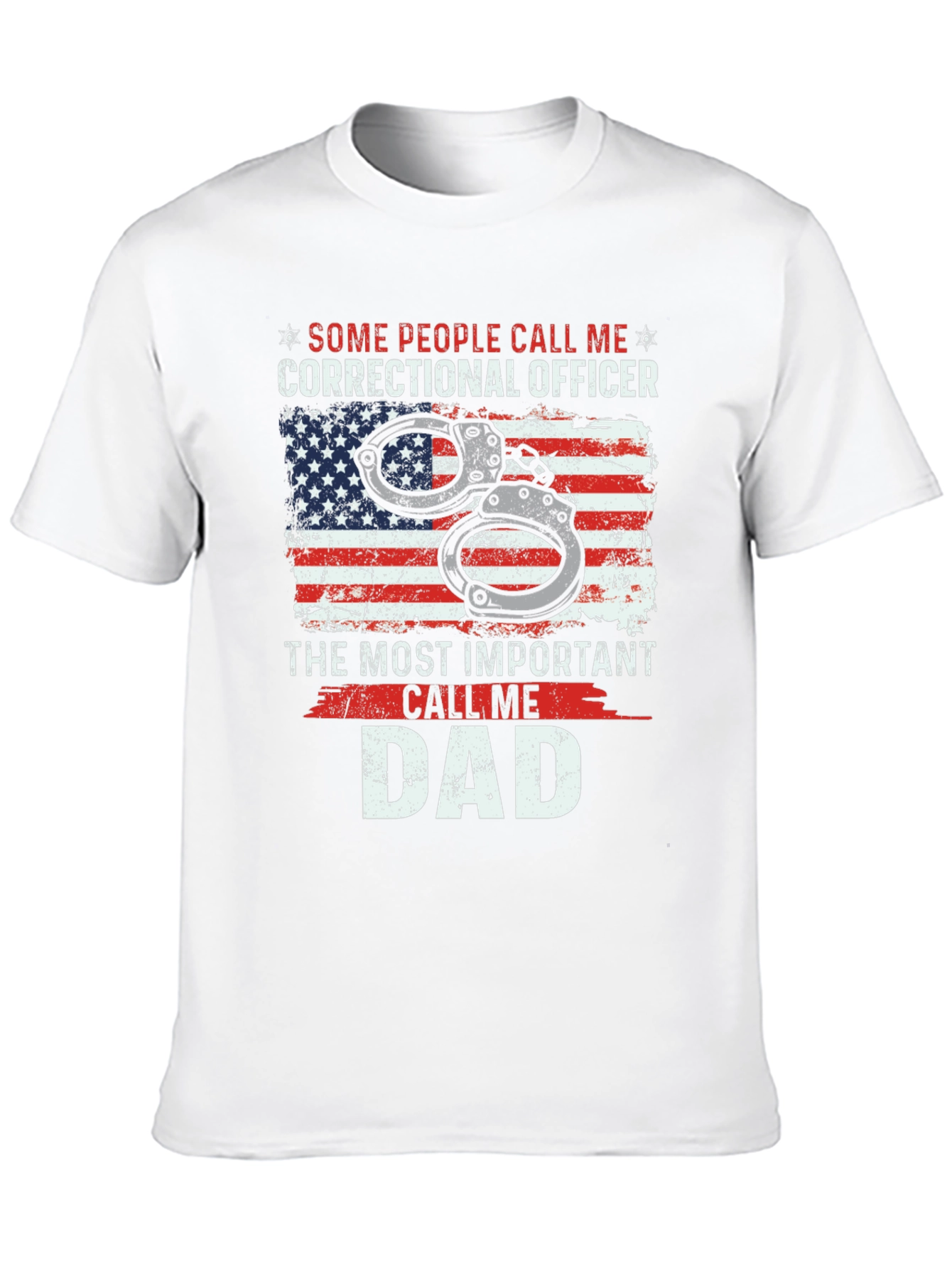 Correctional Officer Dad T-Shirt