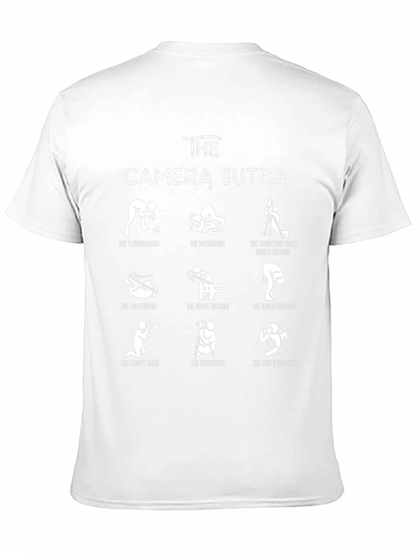 Camera Sutra Graphic Tee - Photography Humor