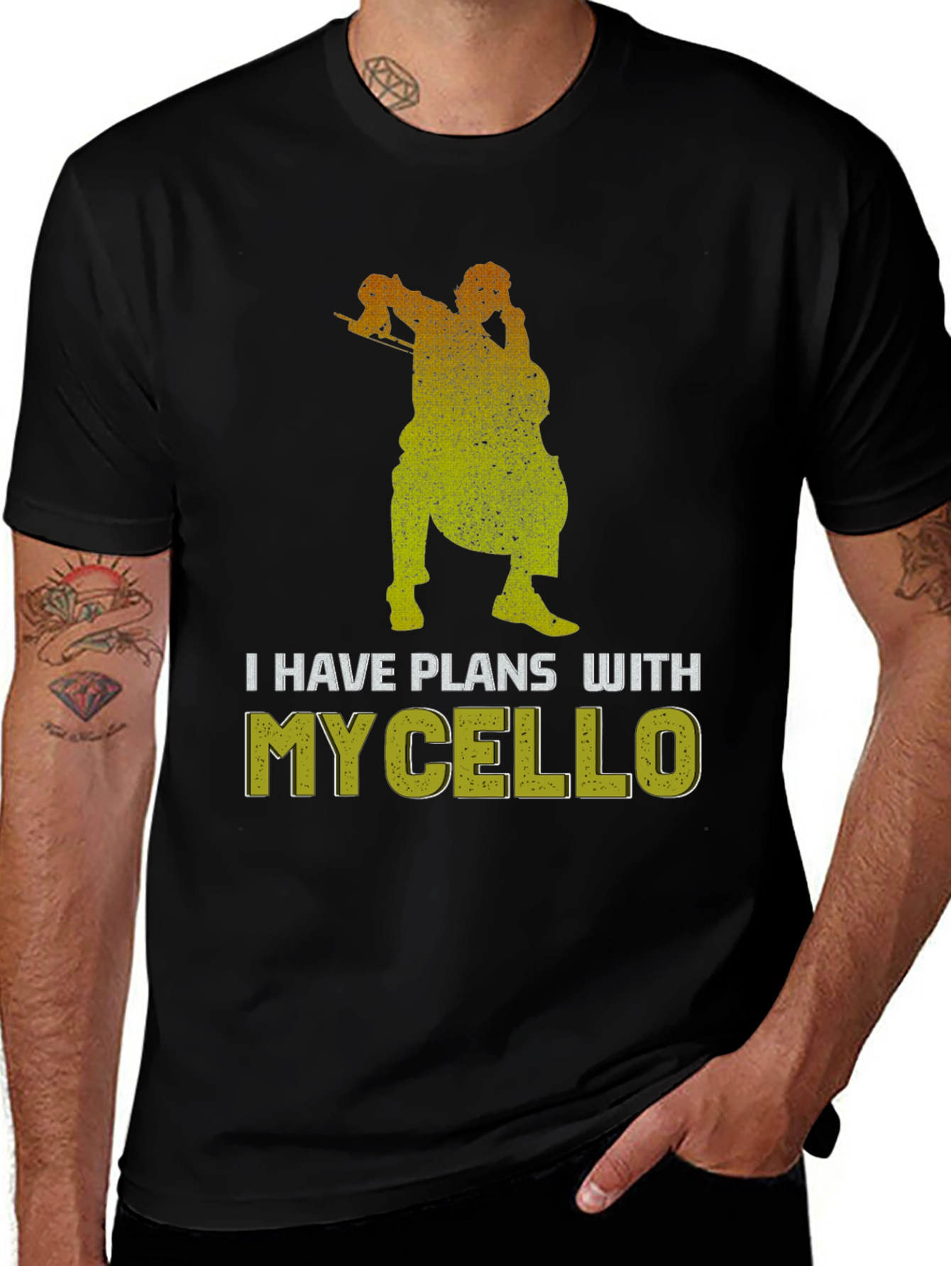 Mycello T-Shirt: Musicians Humor Apparel