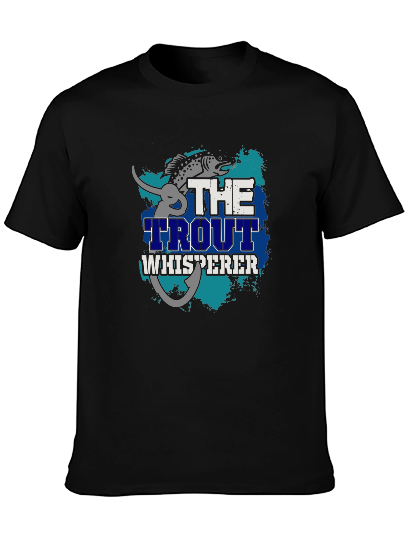 Trout Whisperer Graphic Tee - Fishing Lover Gift