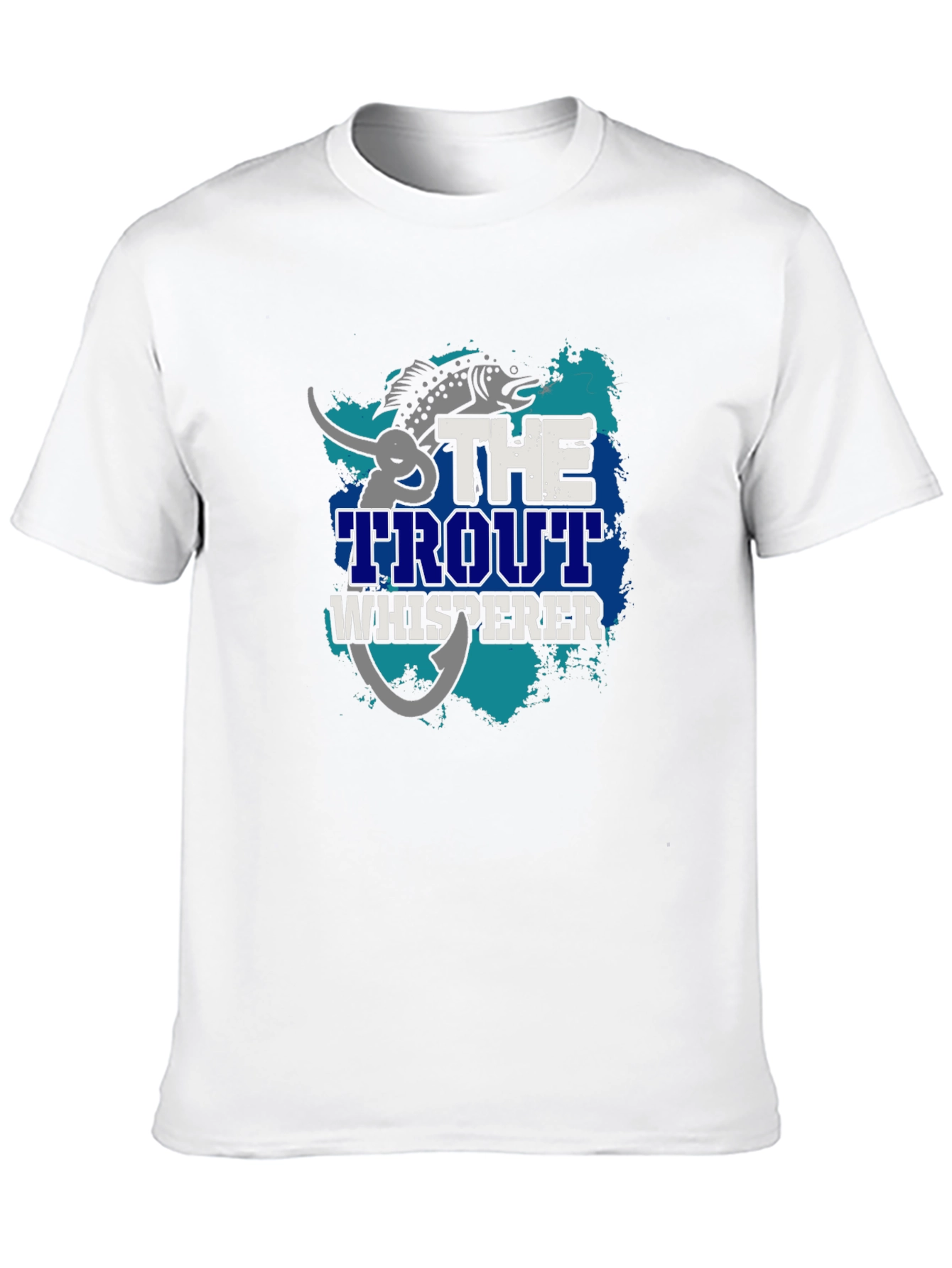 Trout Whisperer Graphic Tee - Fishing Lover Gift