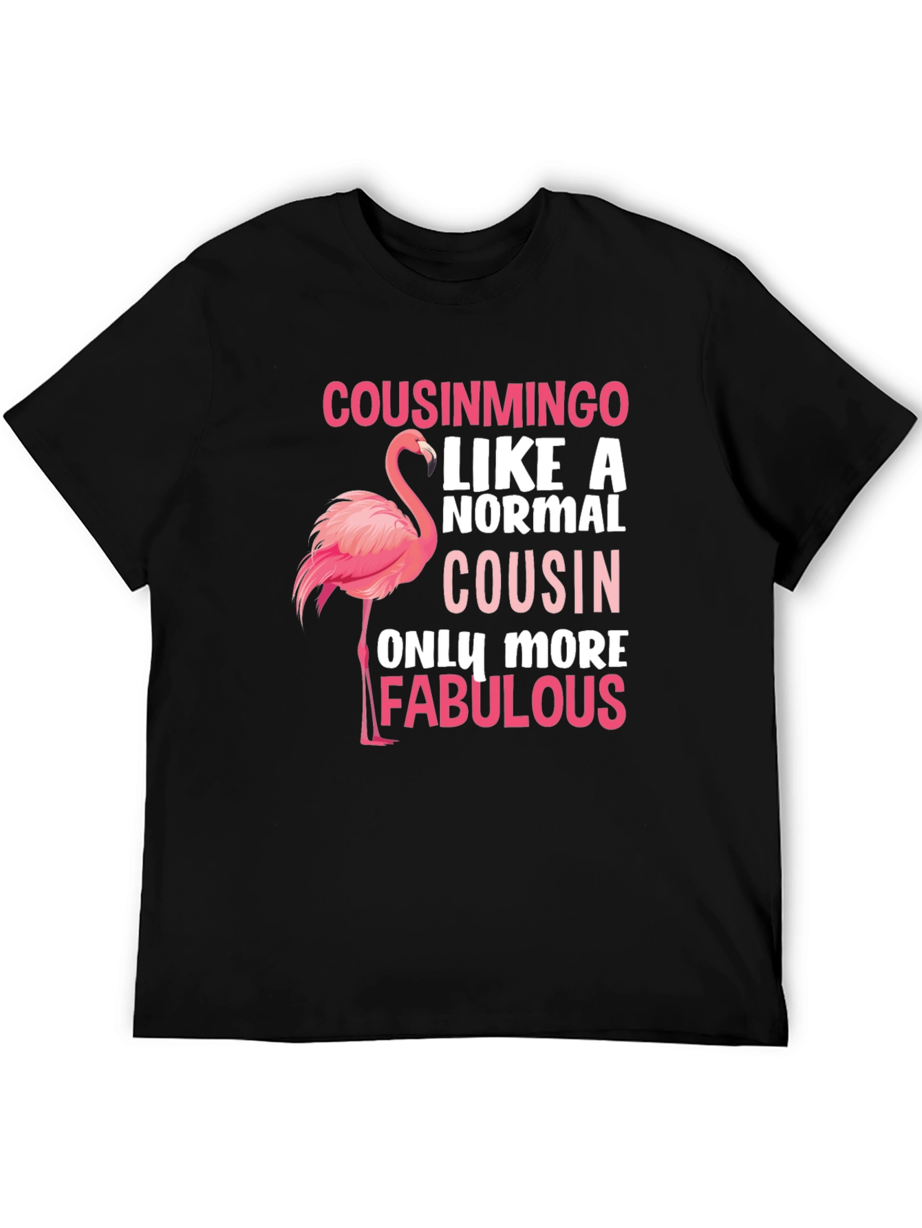 Cousinmingo Flamingo Graphic Tee