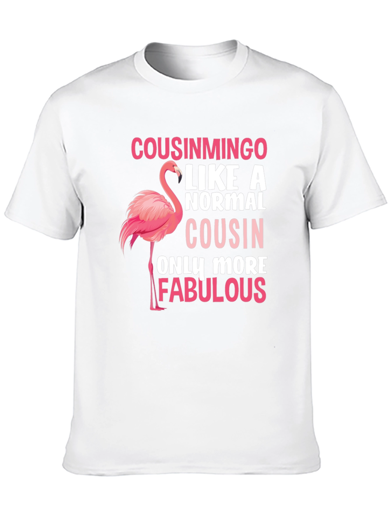 Cousinmingo Flamingo Graphic Tee