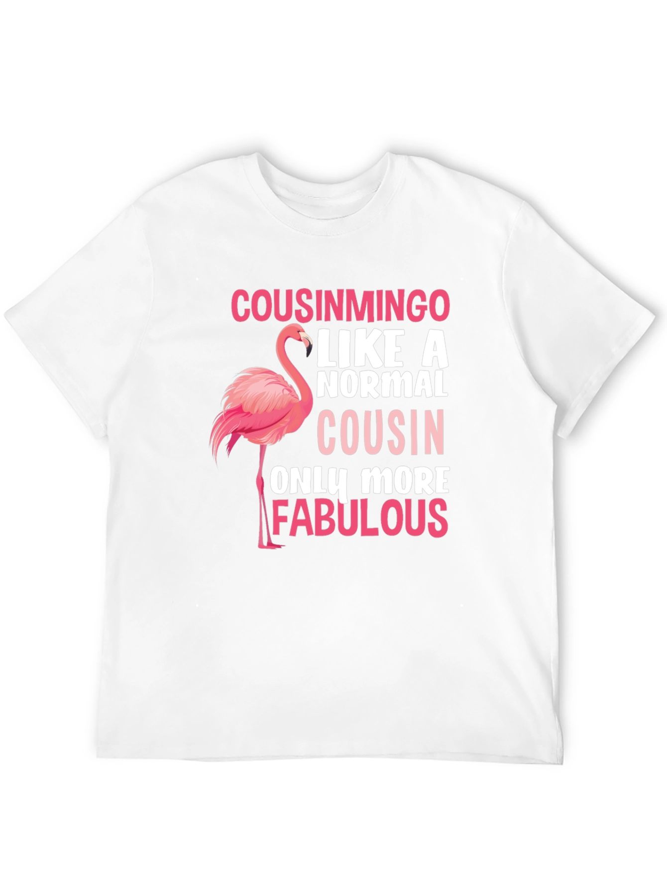 Cousinmingo Flamingo Graphic Tee