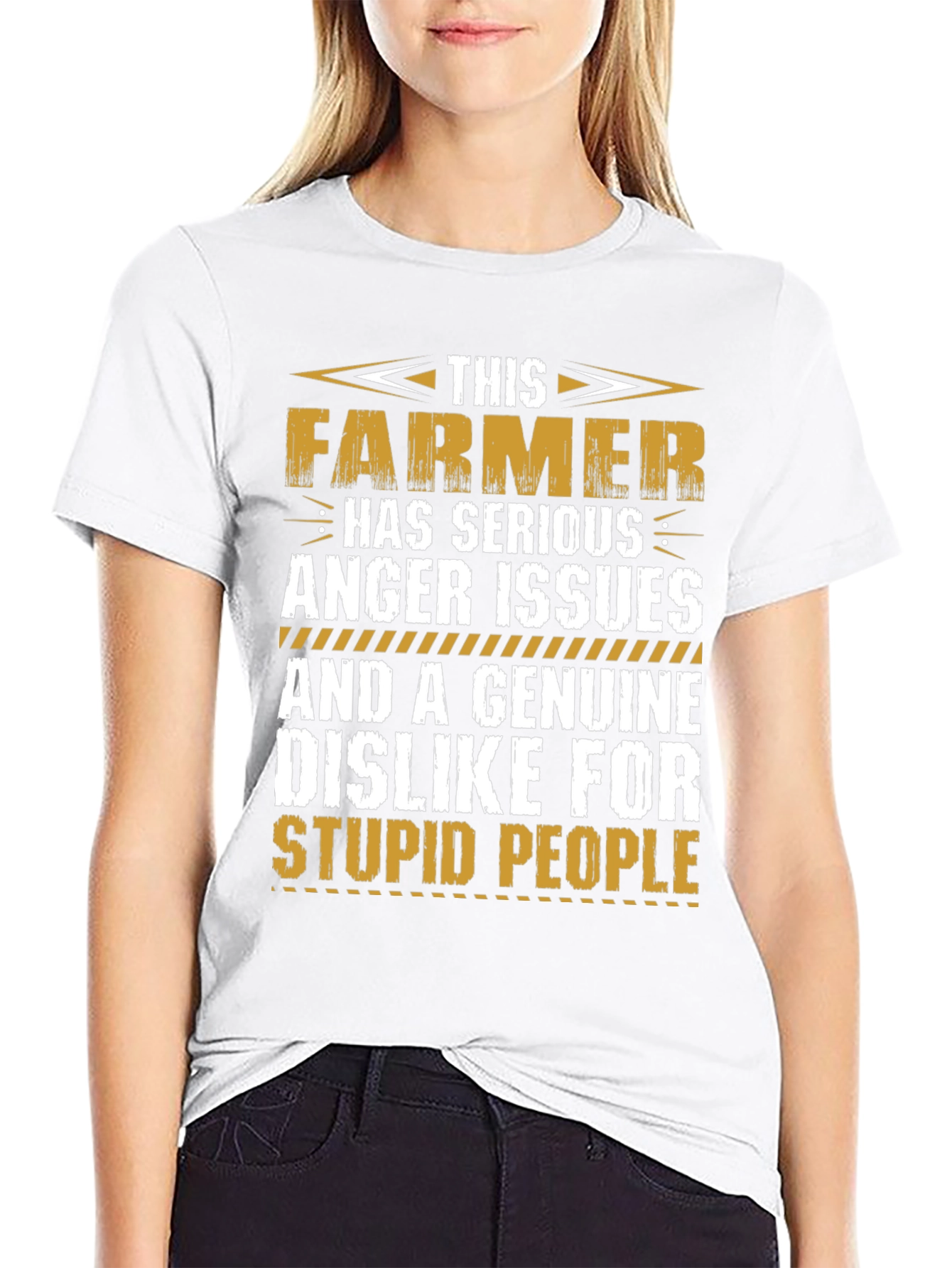 Farmer Anger Issues Graphic Tee