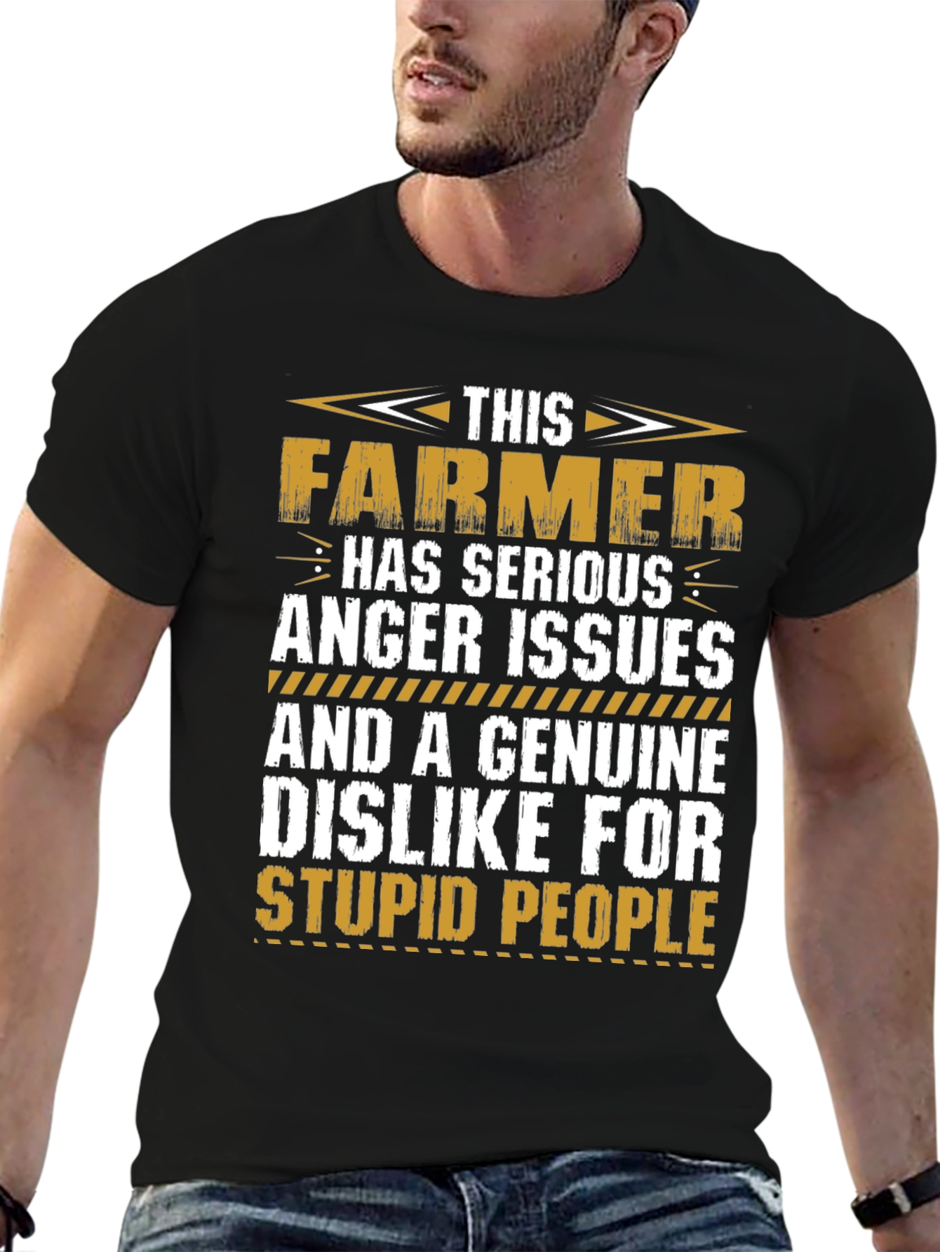 Farmer Anger Issues Graphic Tee