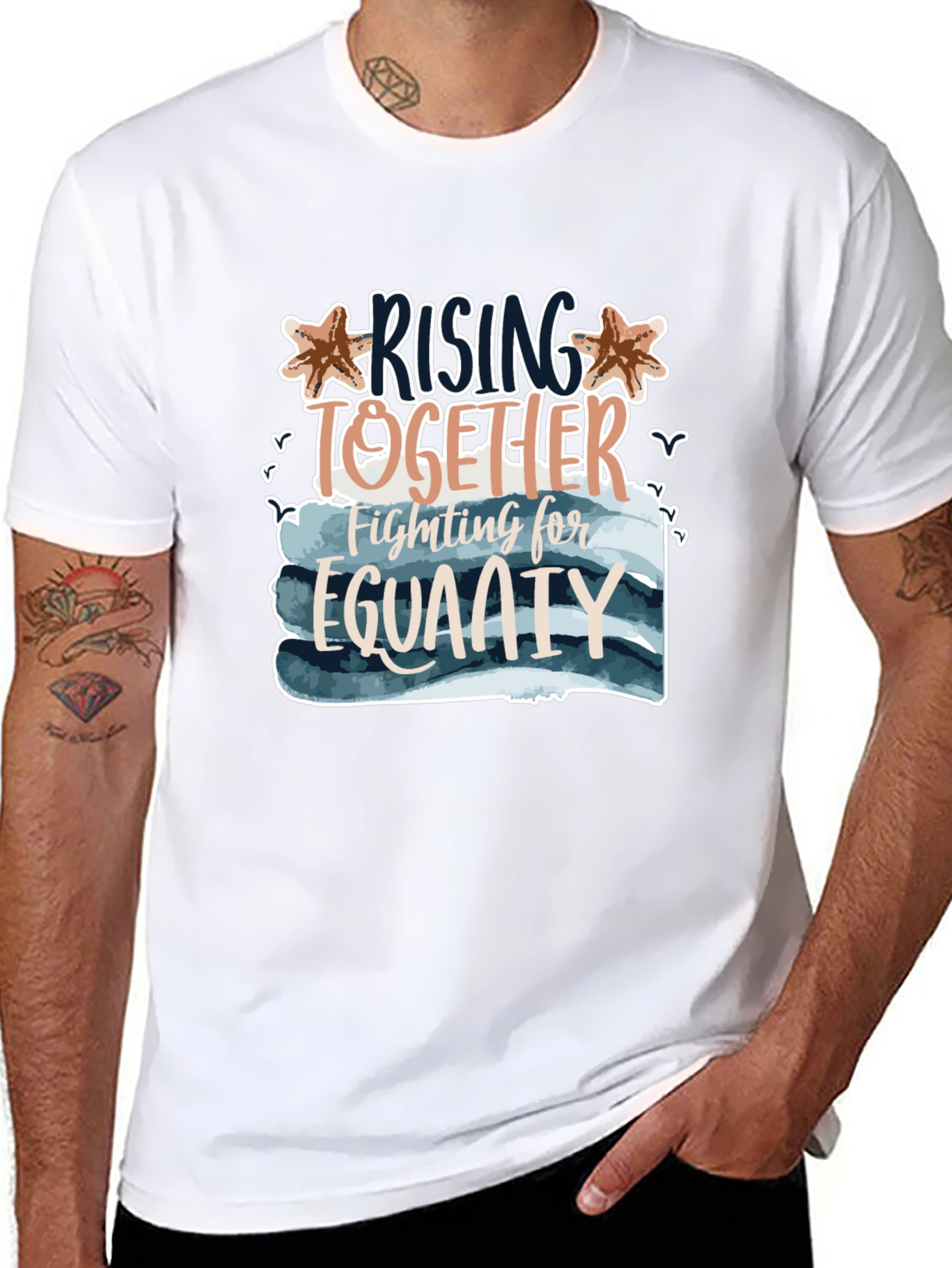 Rising Together Equality Graphic Tee