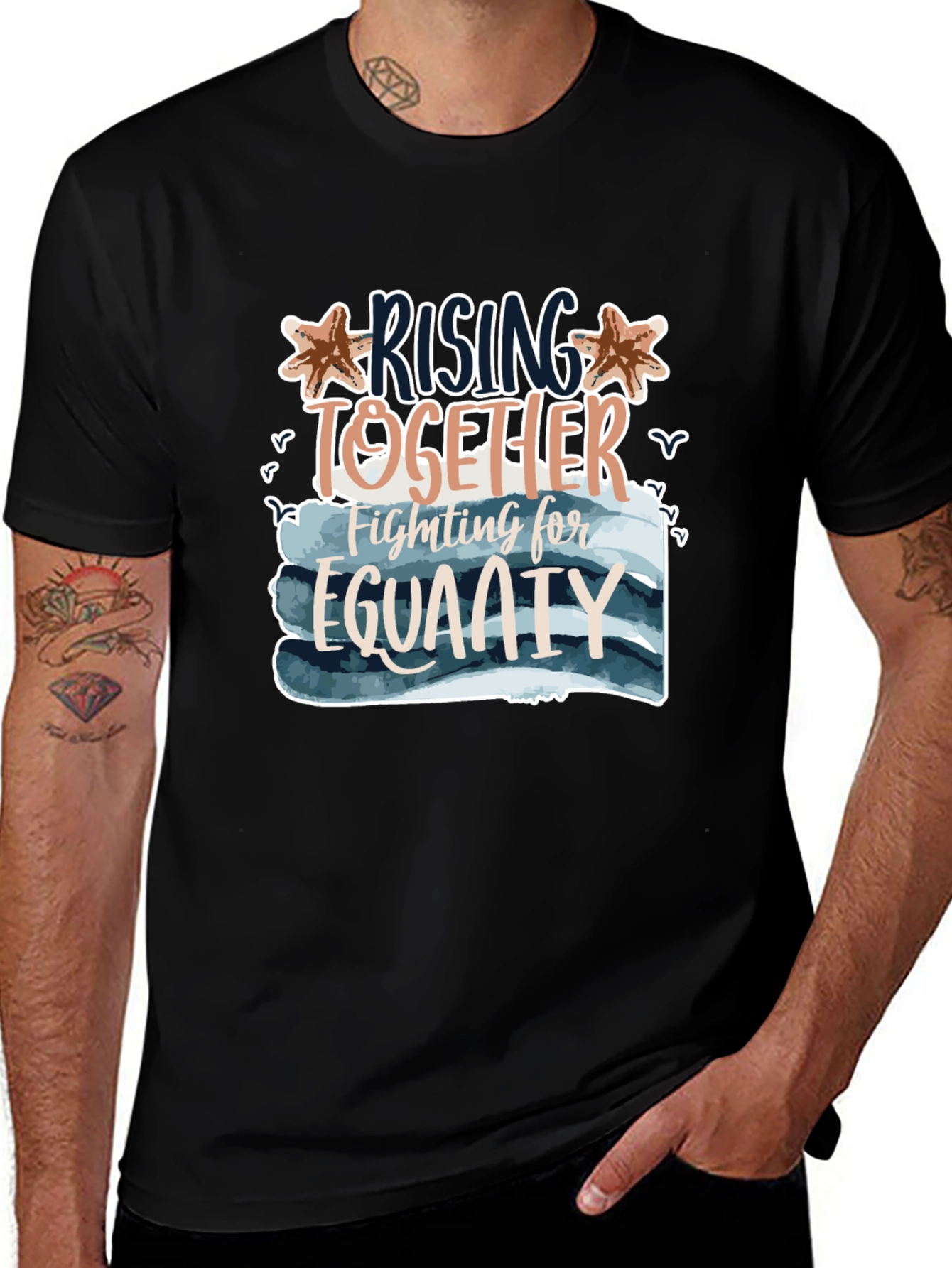 Rising Together Equality Graphic Tee