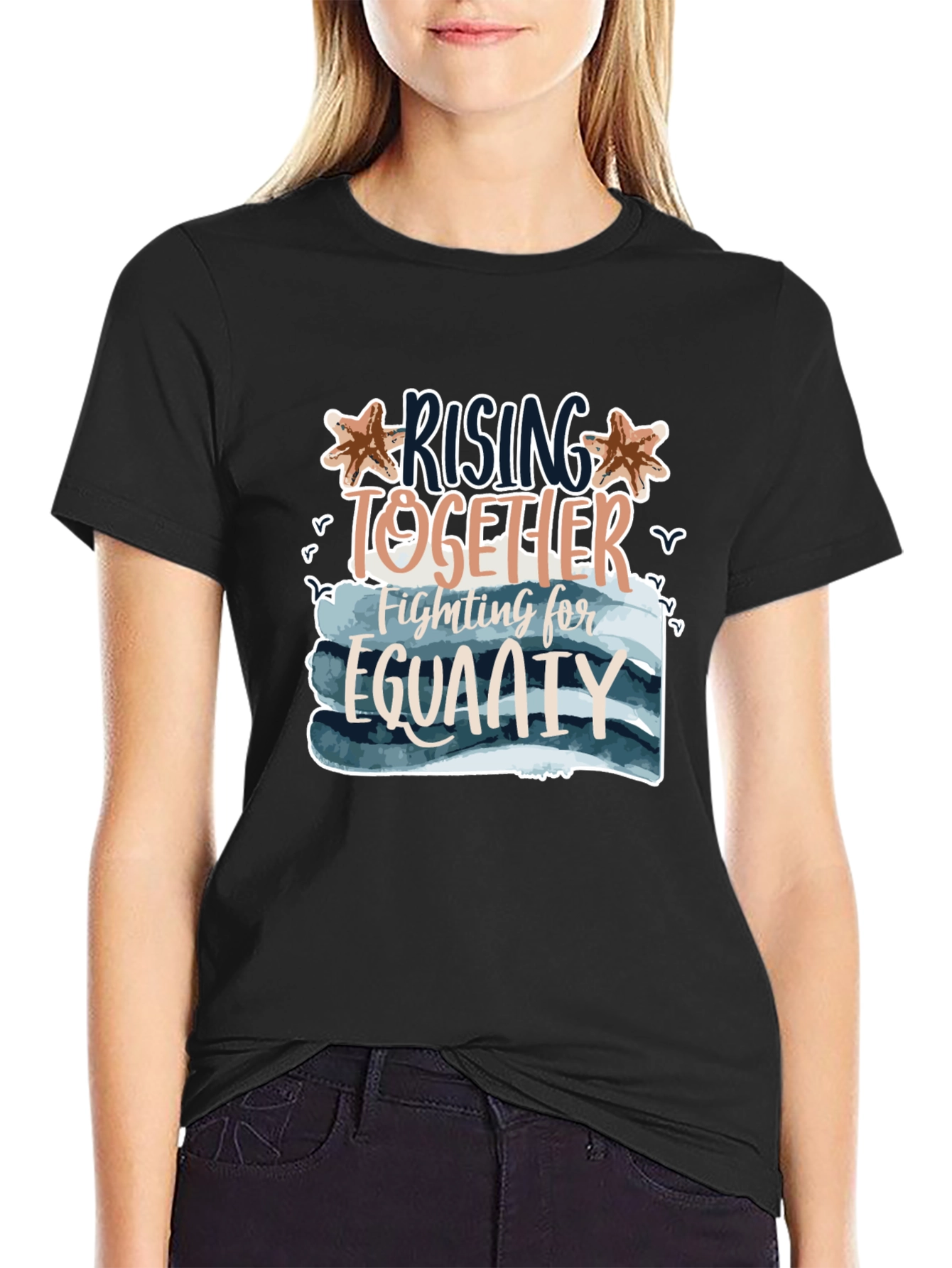 Rising Together Equality Graphic Tee