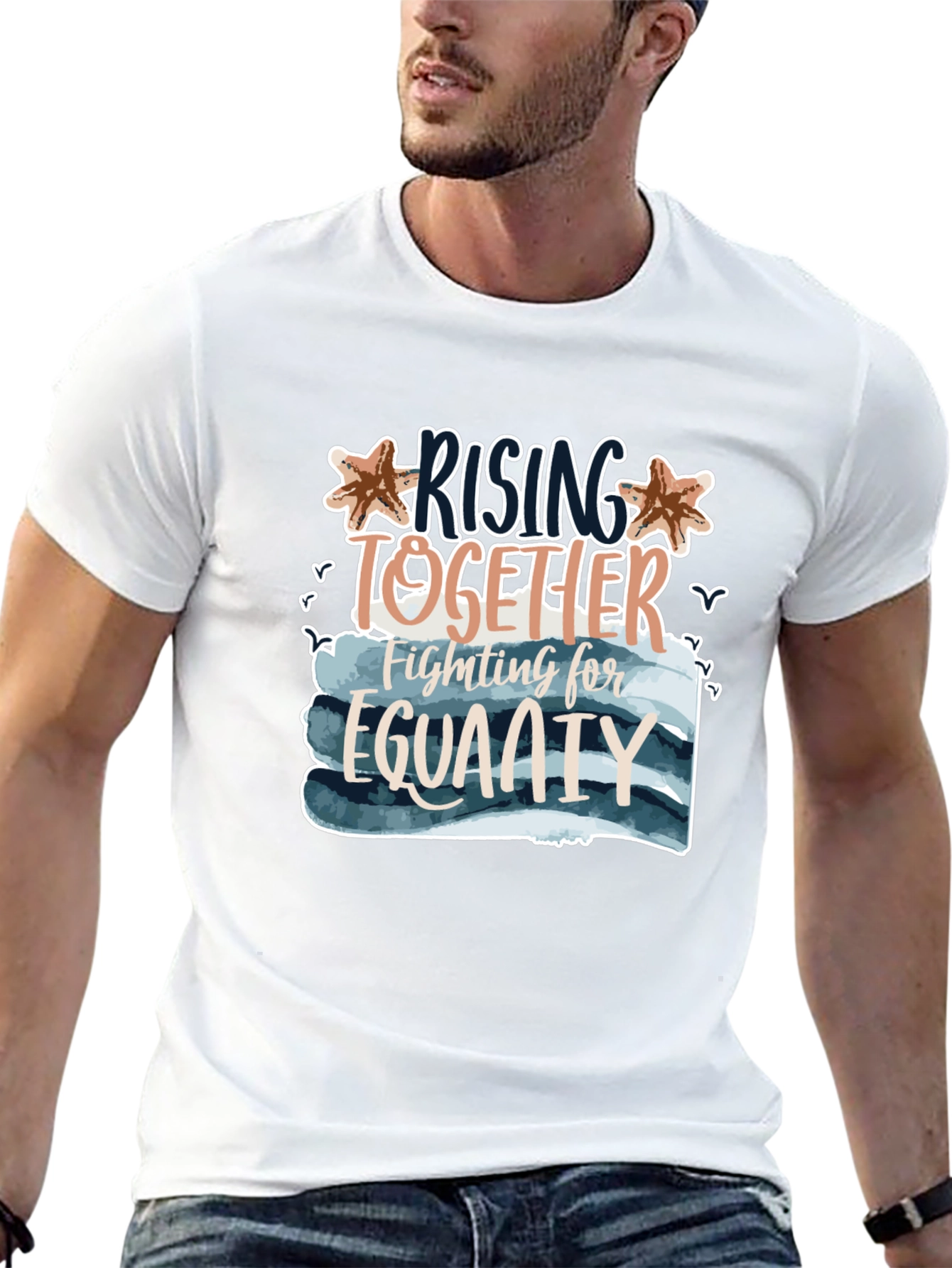 Rising Together Equality Graphic Tee