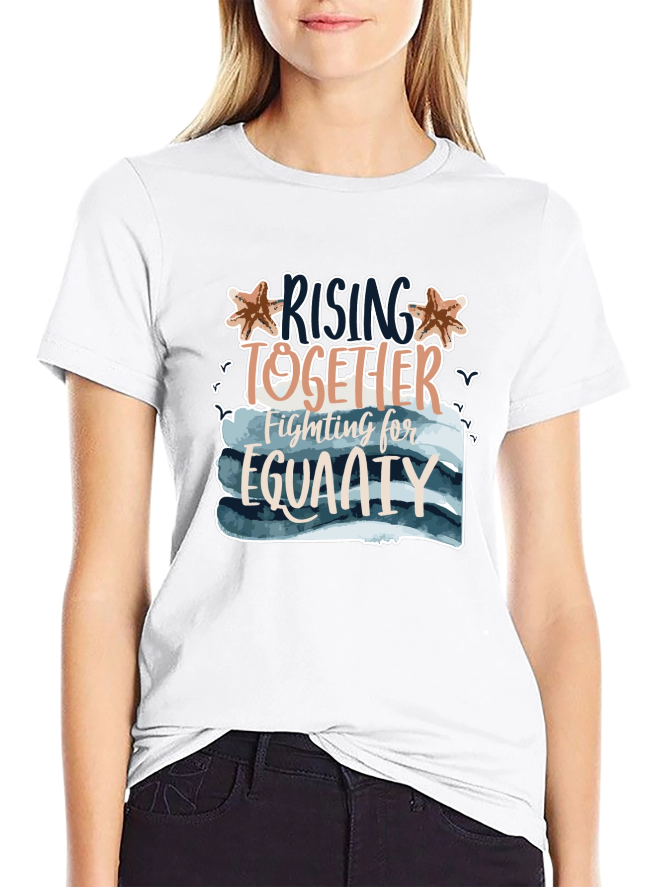 Rising Together Equality Graphic Tee