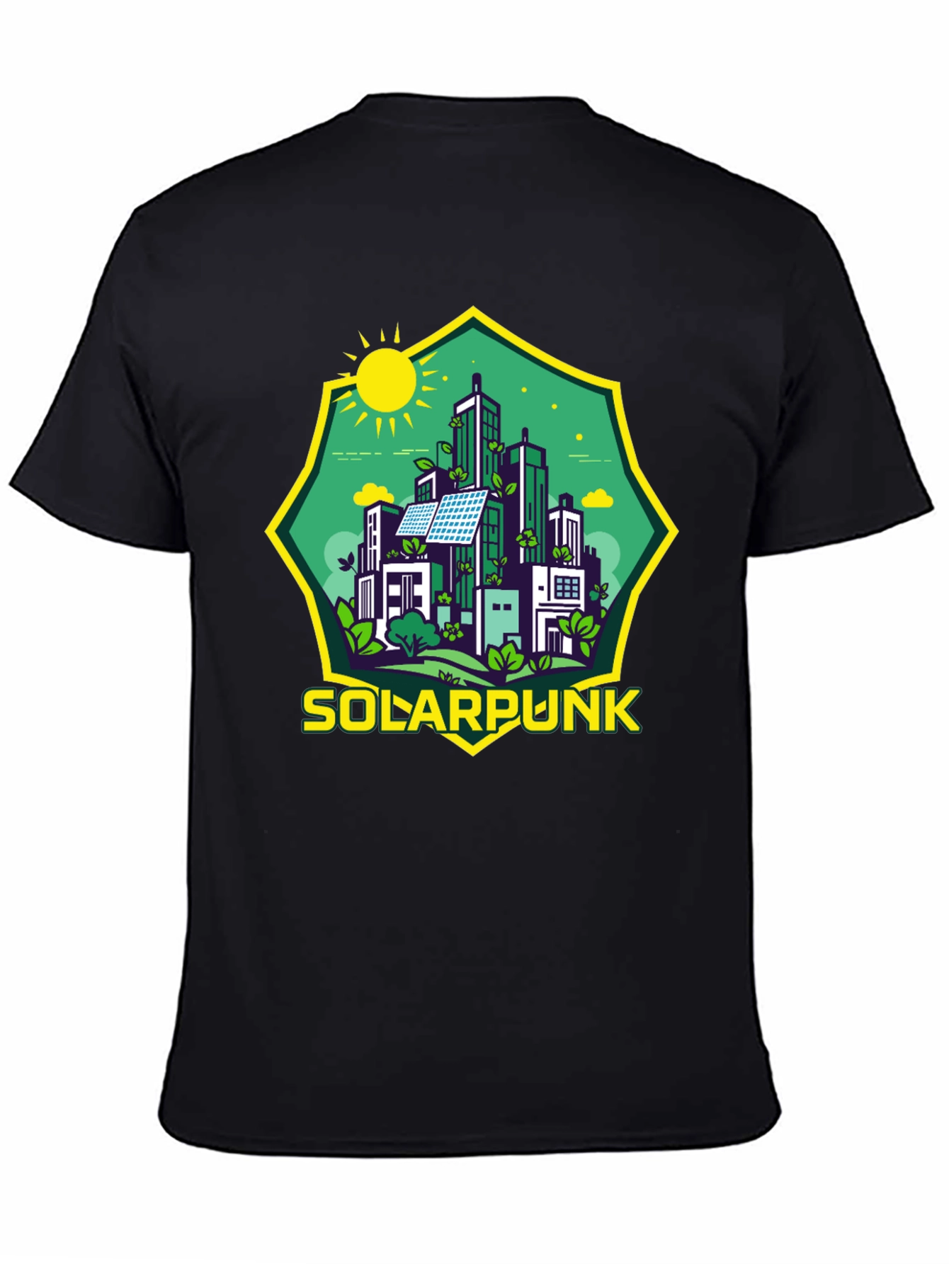 Eco-Friendly Solarpunk T-Shirt