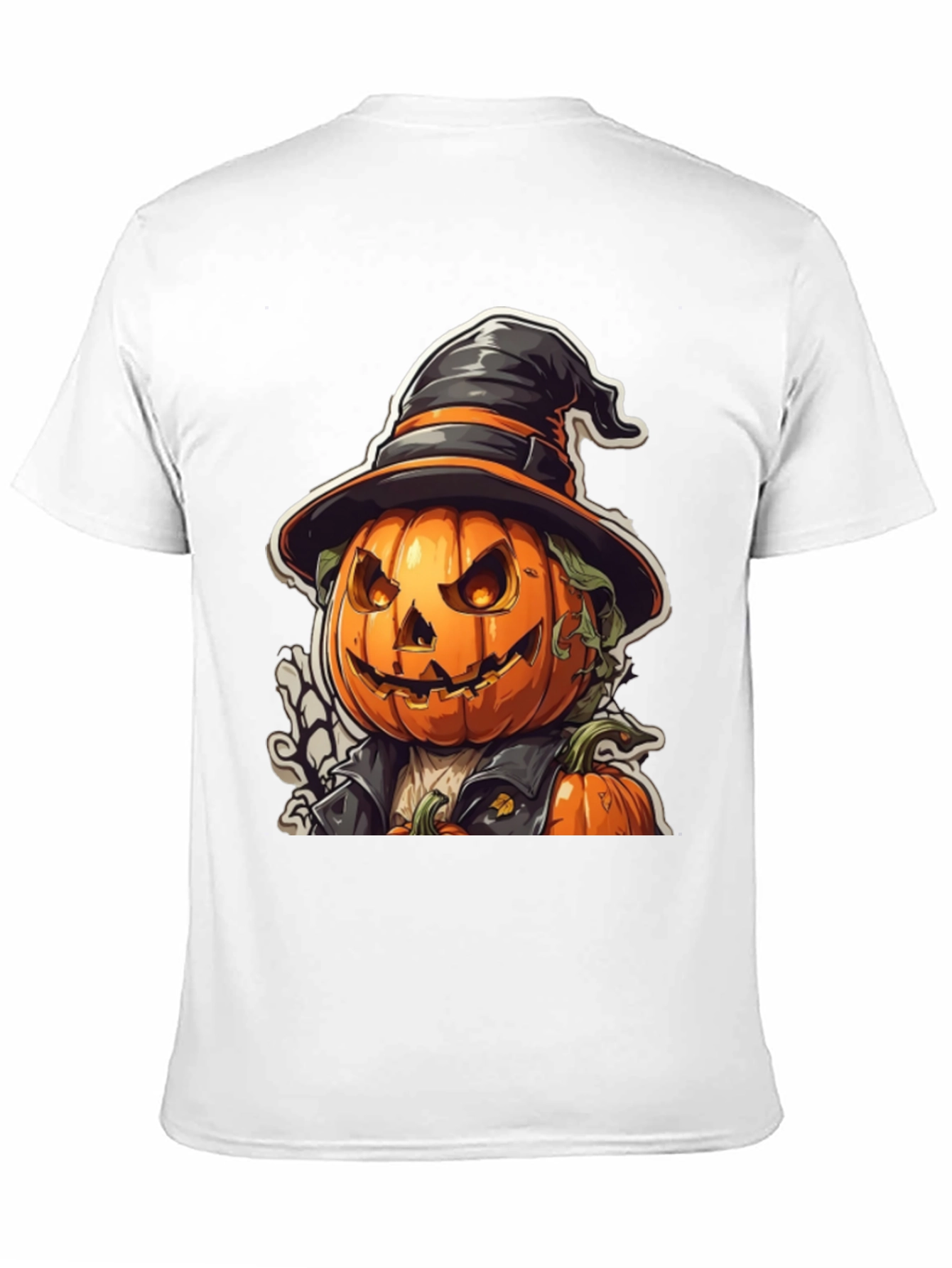 Halloween Pumpkin Head T-Shirt