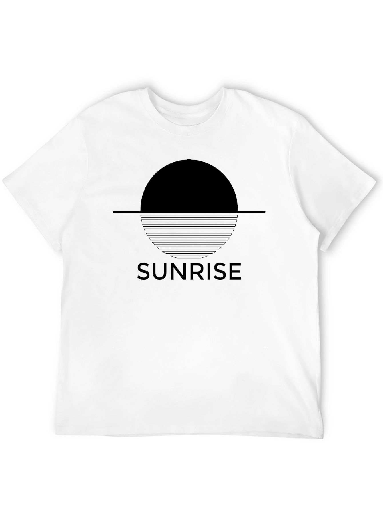 Sunrise Graphic T-Shirt - Minimalist Design