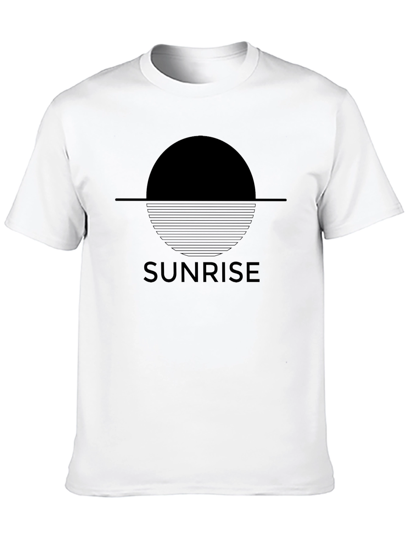 Sunrise Graphic T-Shirt - Minimalist Design