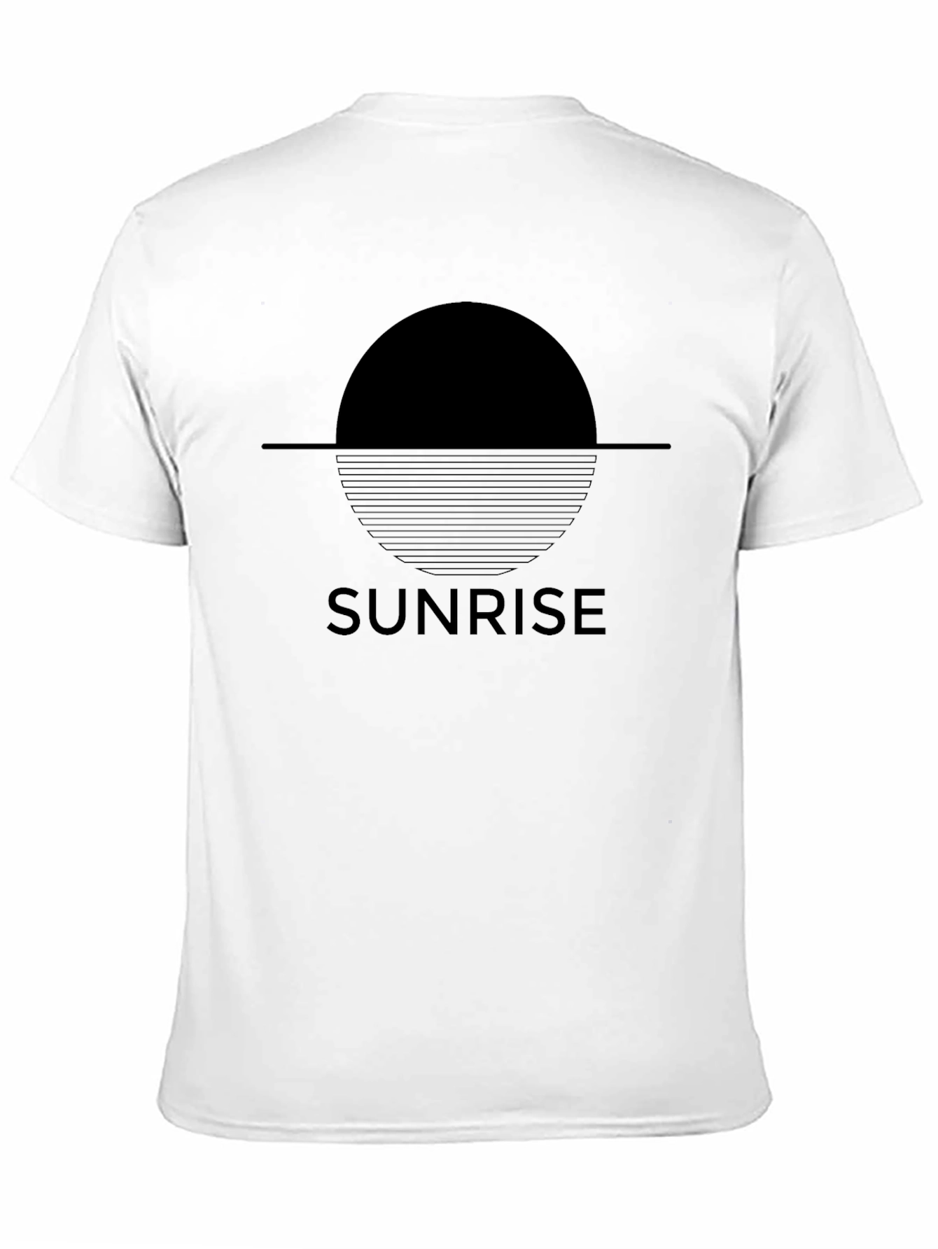 Sunrise Graphic T-Shirt - Minimalist Design