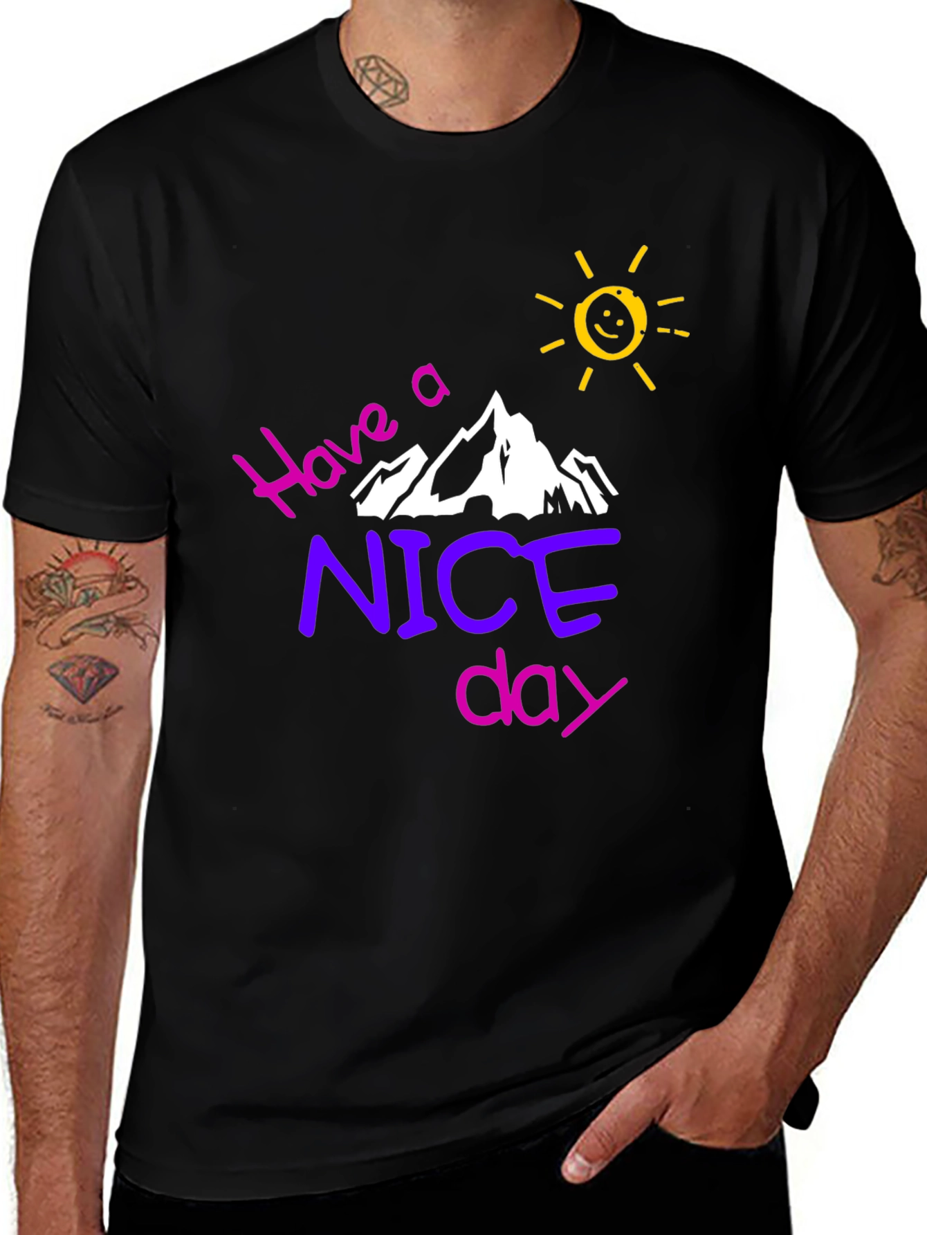Have A Nice Day Graphic Tee