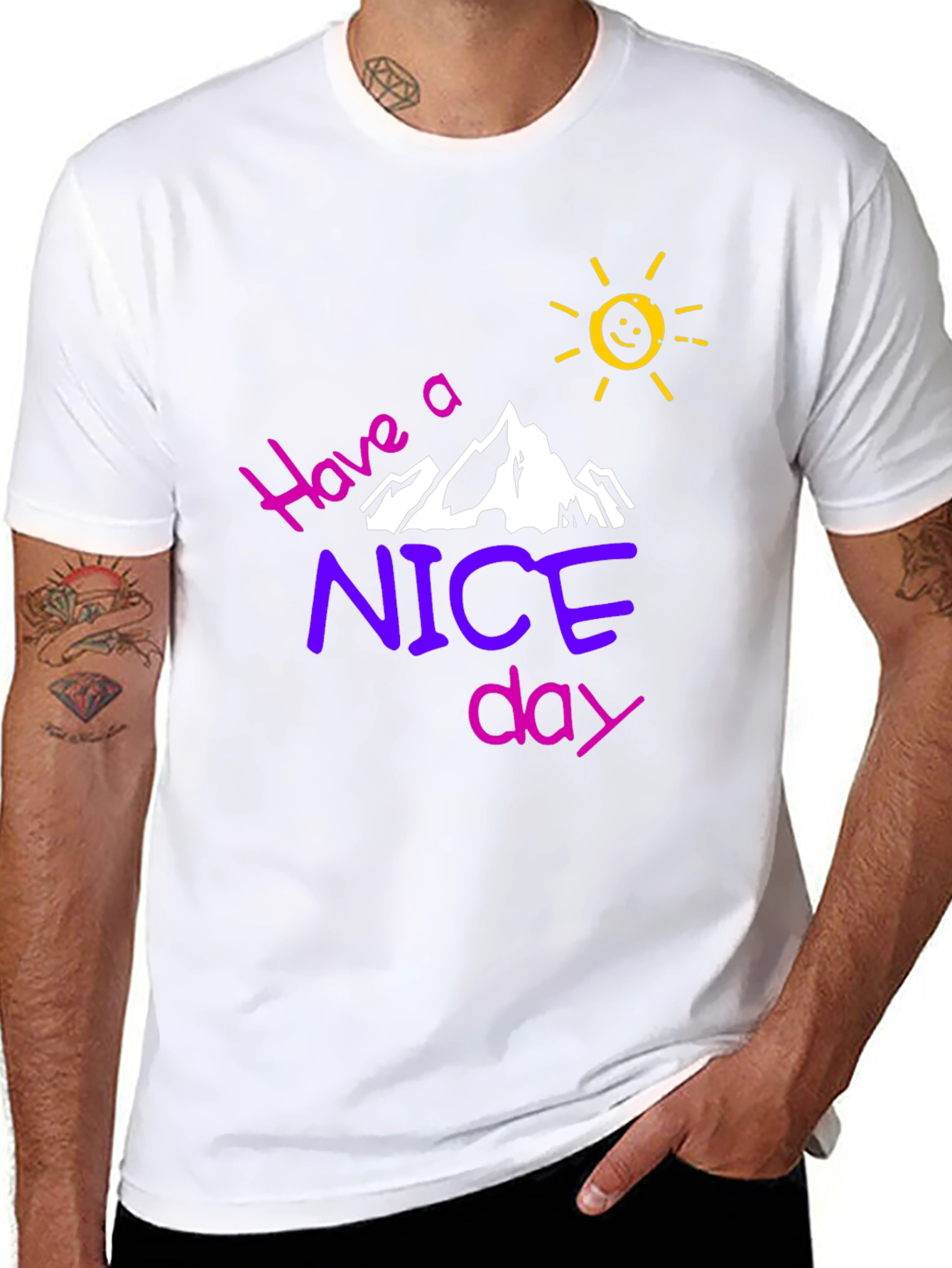 Have A Nice Day Graphic Tee