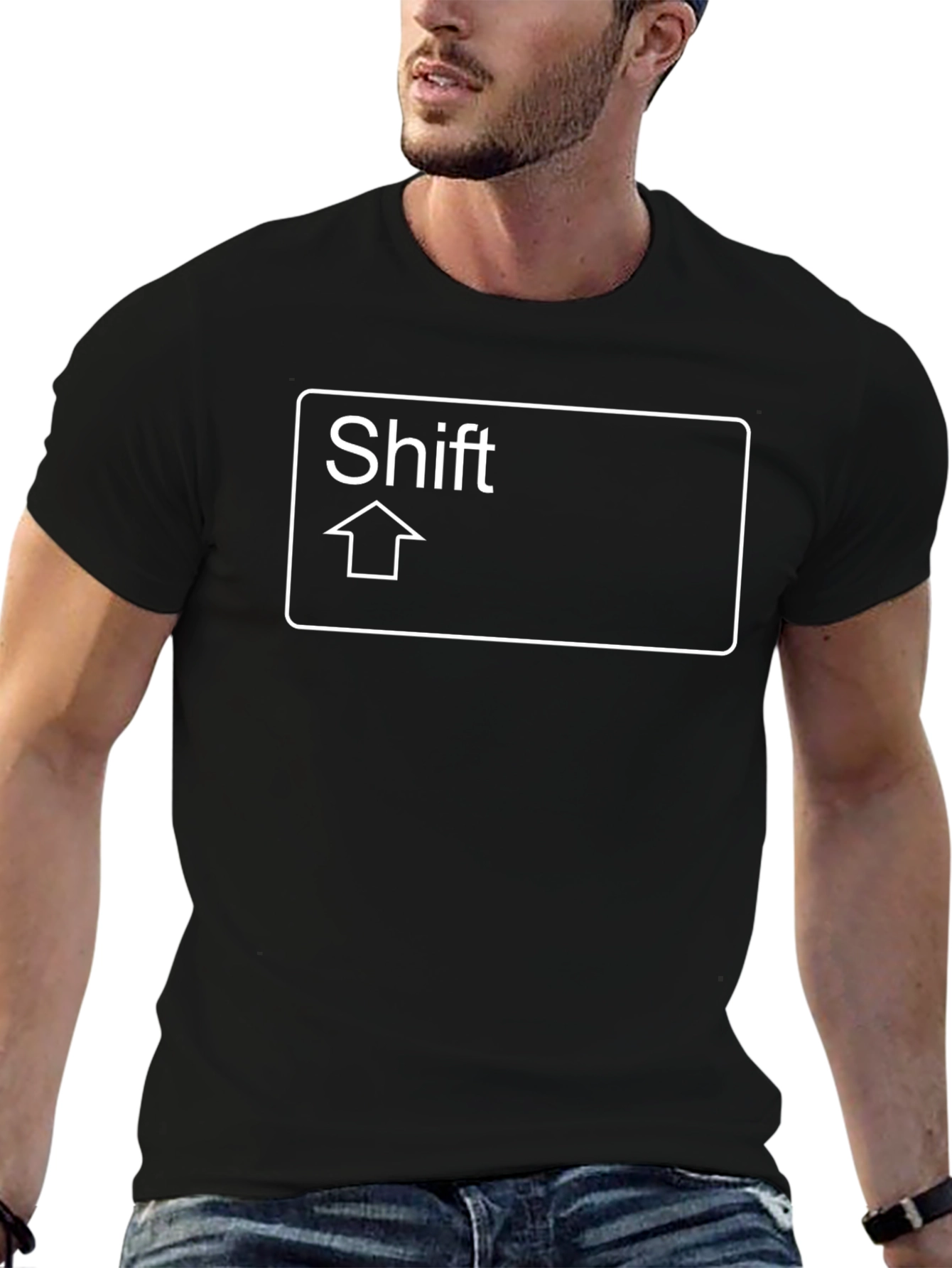Shift Key T-Shirt - Gamer Geek Gift