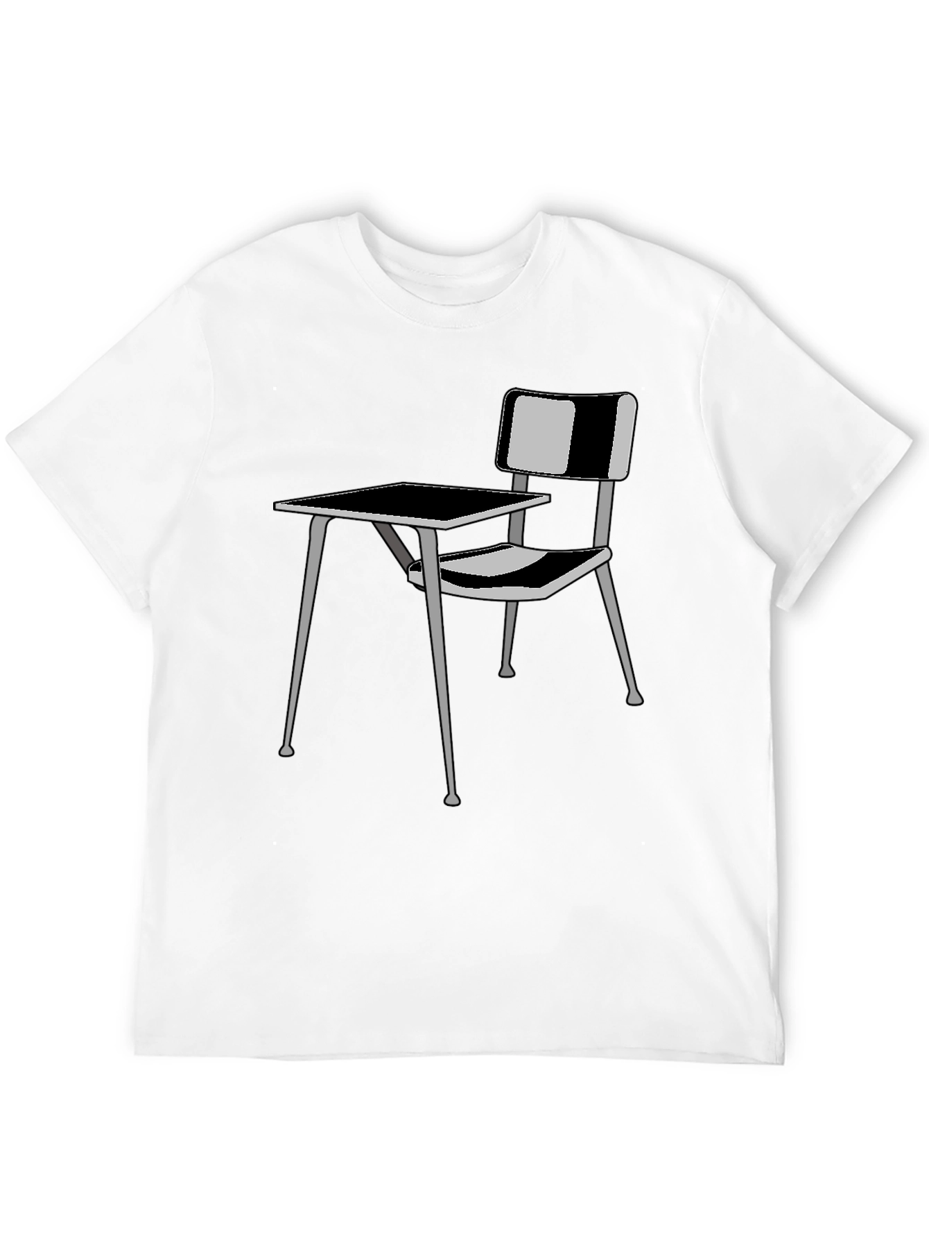 Classroom Desk Graphic Tee - Back to School Style