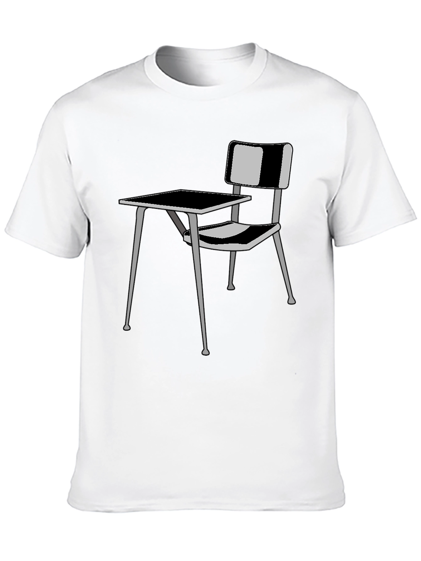 Classroom Desk Graphic Tee - Back to School Style