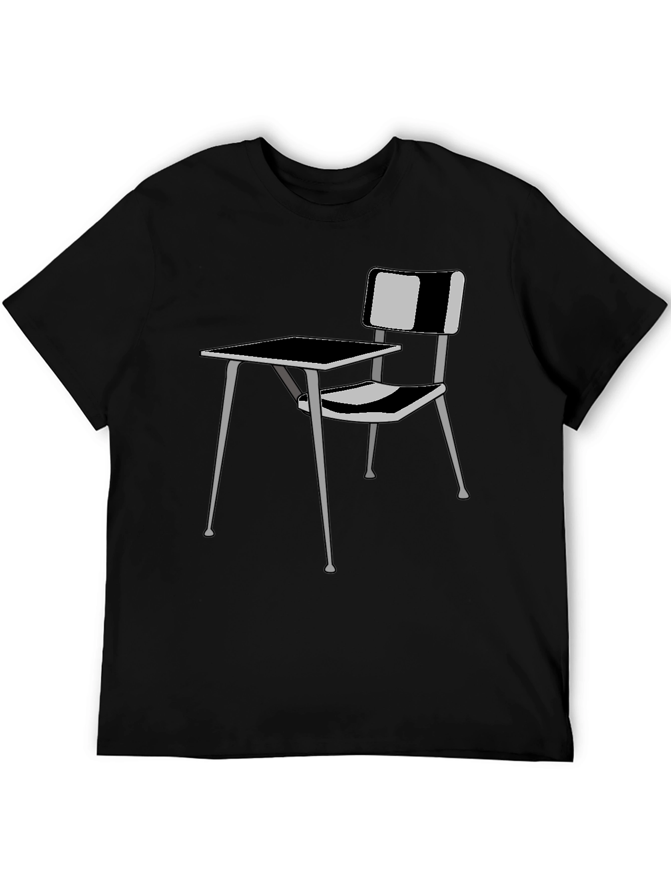 Classroom Desk Graphic Tee - Back to School Style
