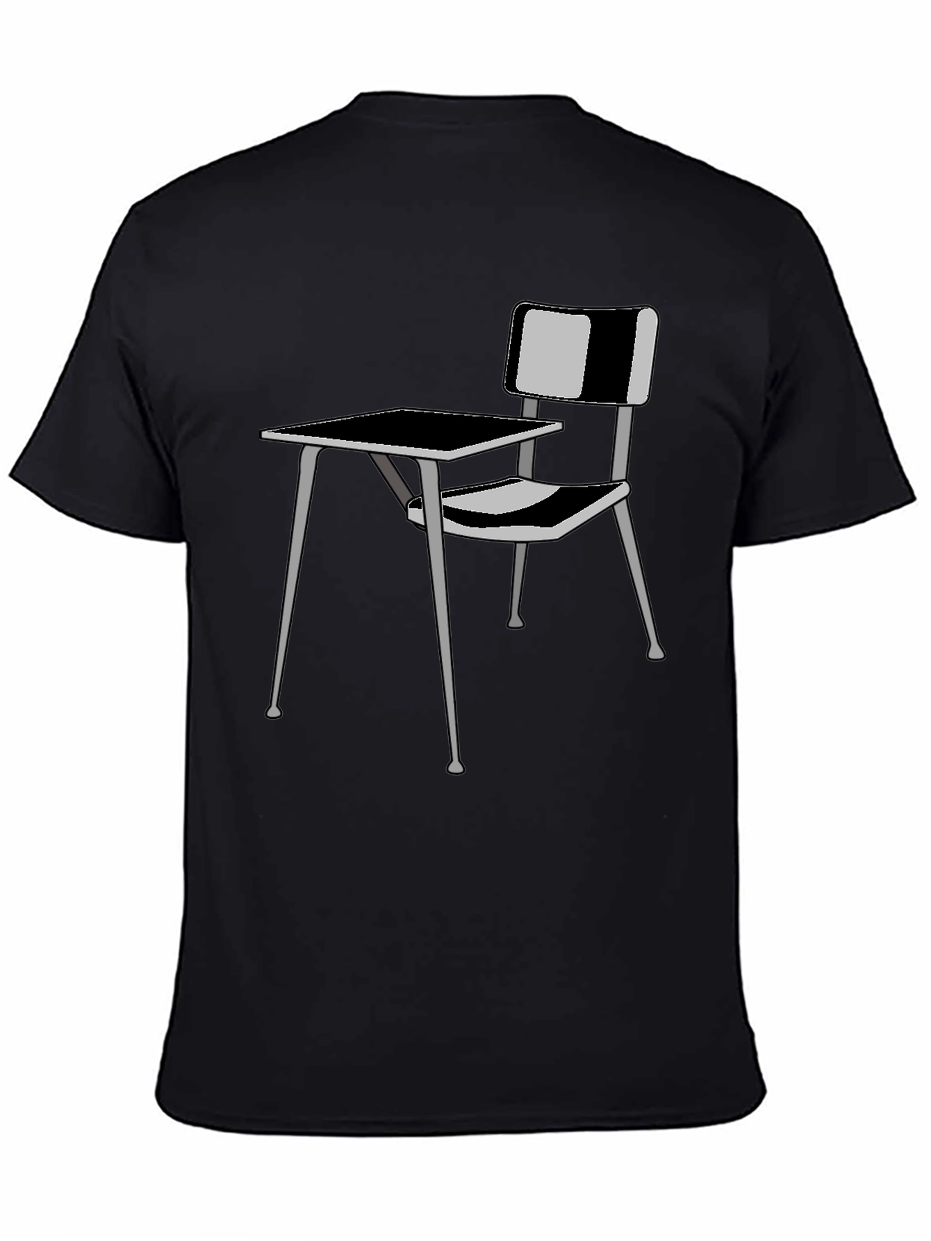 Classroom Desk Graphic Tee - Back to School Style