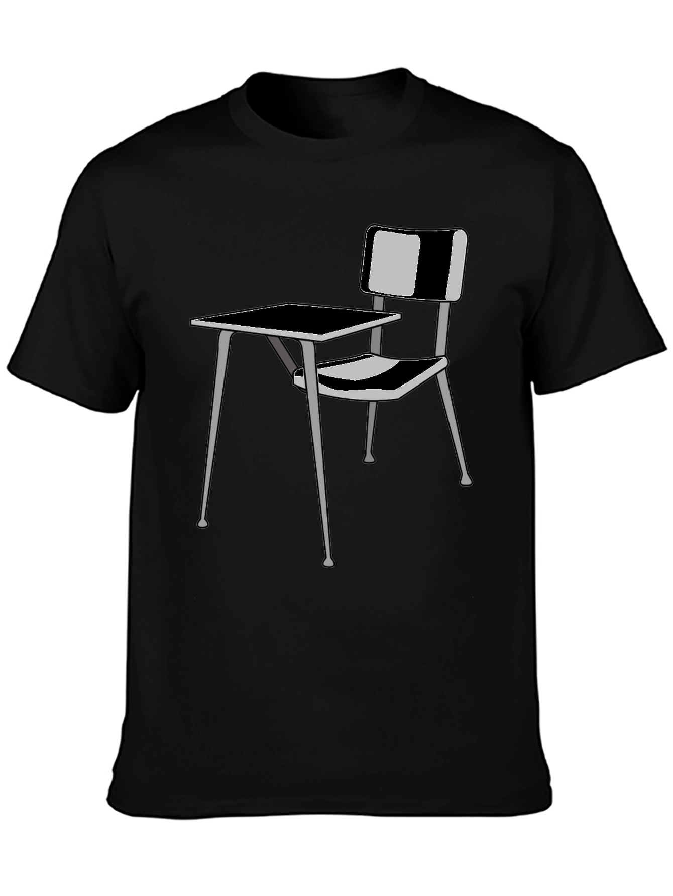 Classroom Desk Graphic Tee - Back to School Style