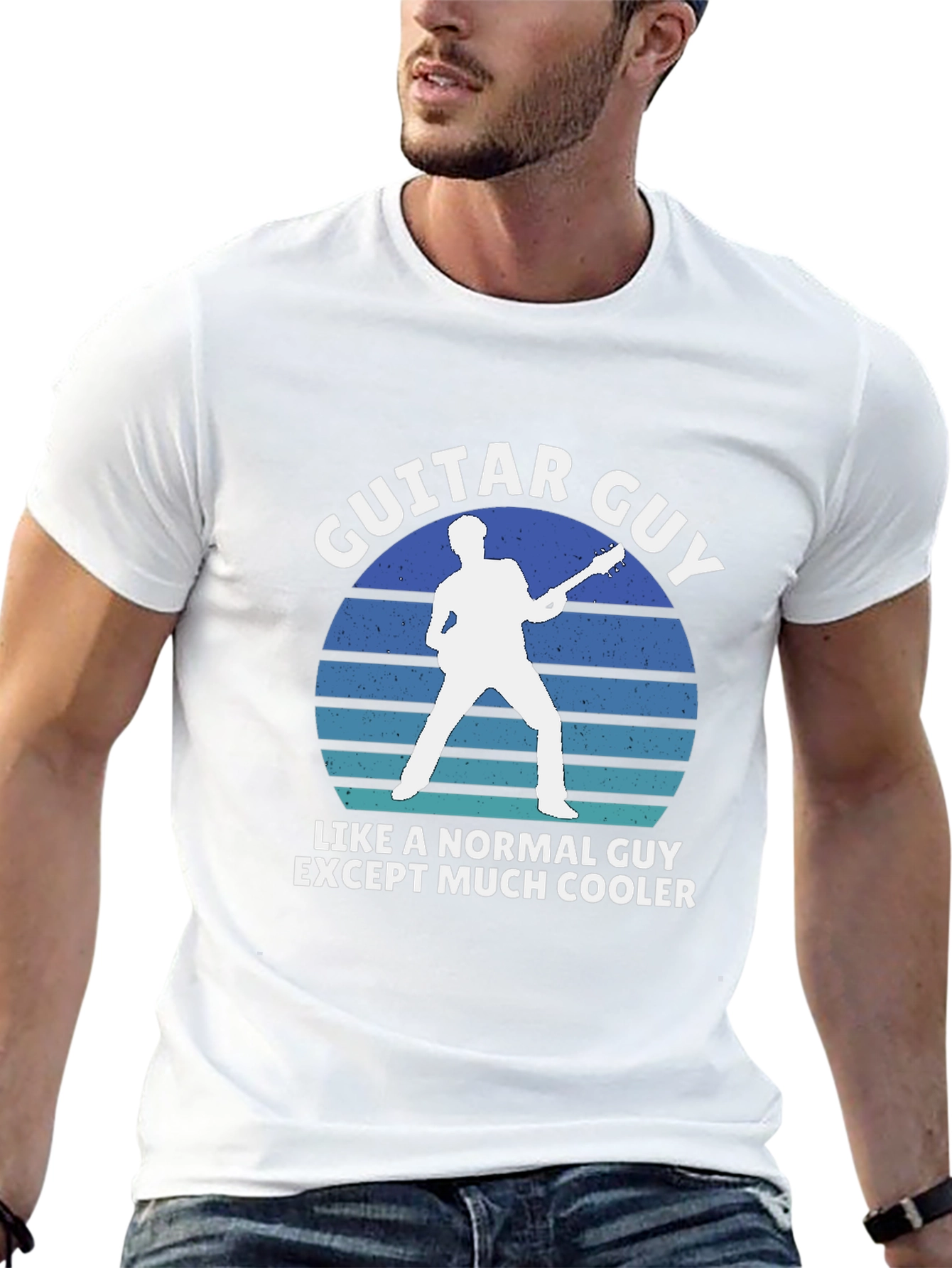 Guitar Guy T-Shirt - Cool Musician Tee