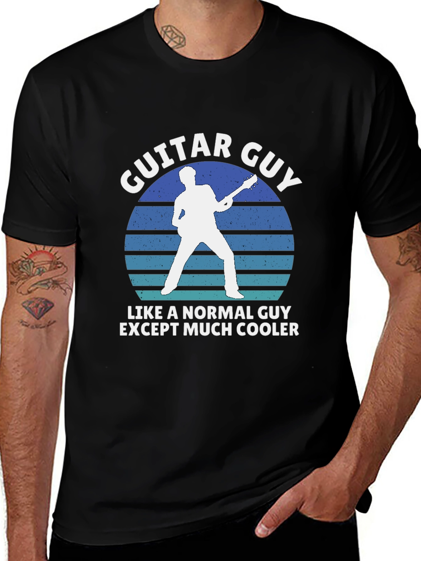 Guitar Guy T-Shirt - Cool Musician Tee