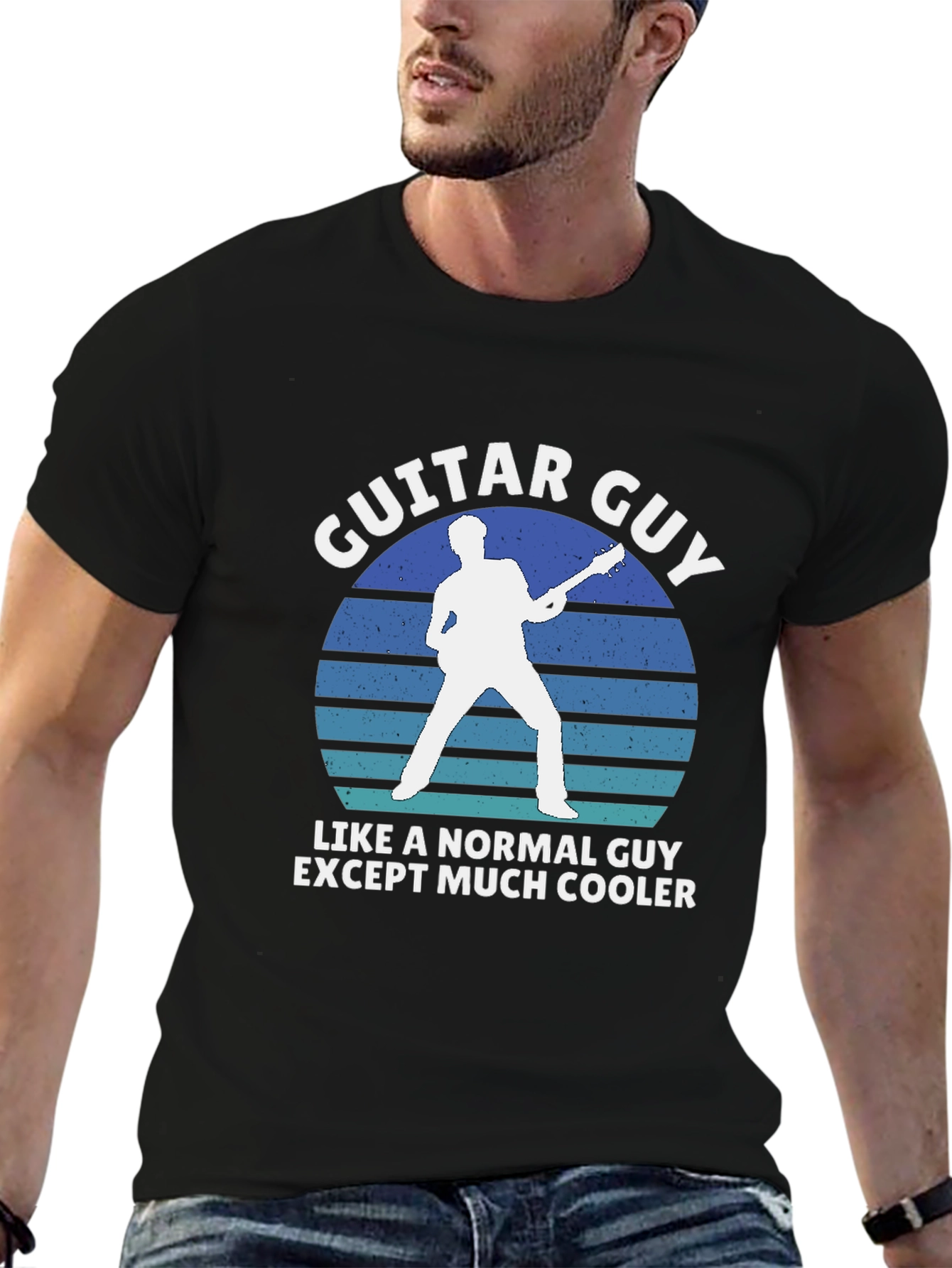 Guitar Guy T-Shirt - Cool Musician Tee