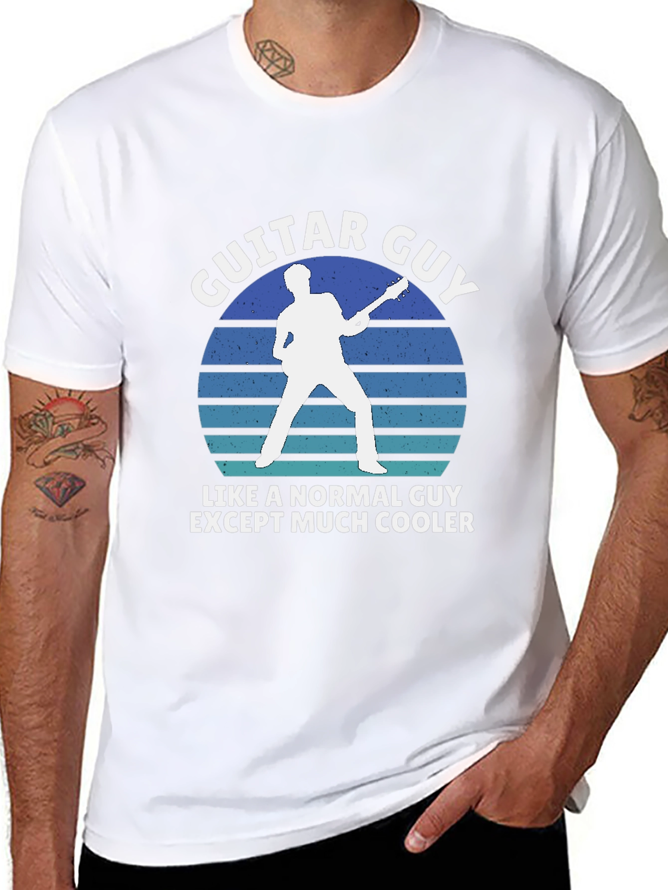 Guitar Guy T-Shirt - Cool Musician Tee